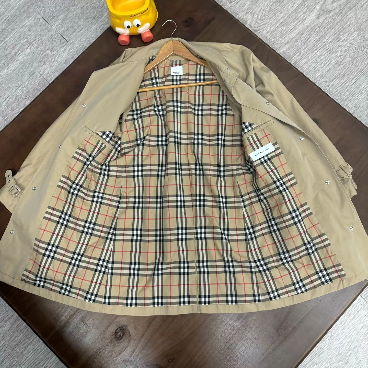 Burberry Burberry Khaki Stand Collar Cape Coat Size XS / US 0-2 / IT 36-38 - 7 Thumbnail