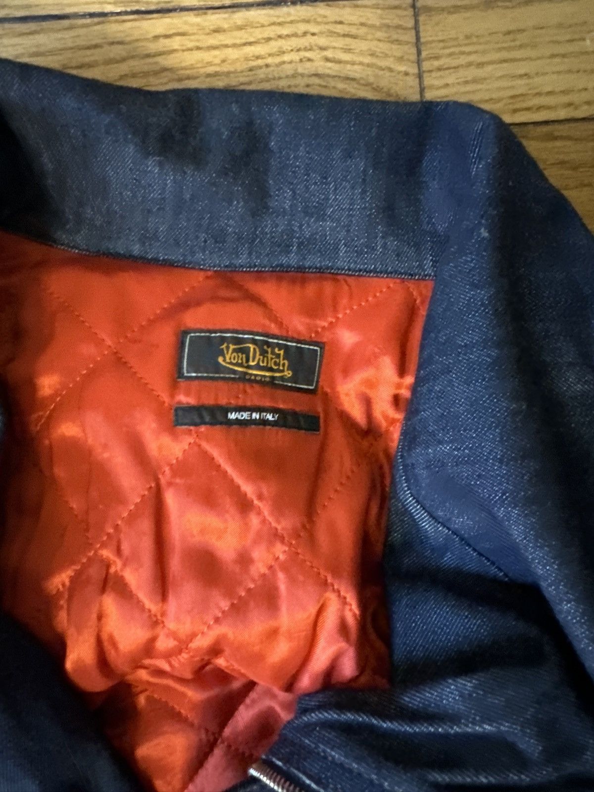 Von Dutch Iconic Von Dutch Denim Bomber Size US L / EU 52-54 / 3 - 6 Thumbnail