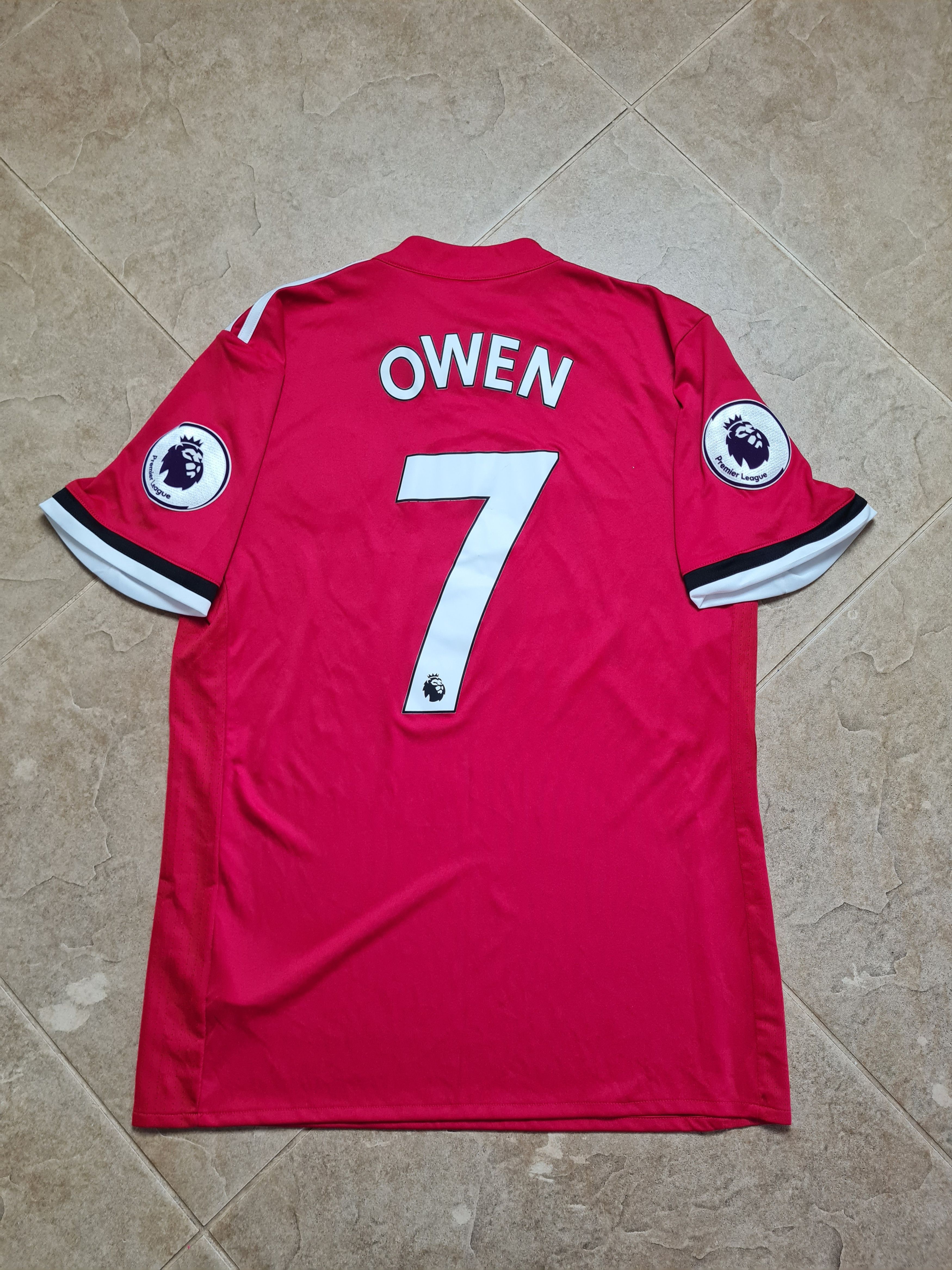 Adidas Manchester United Home #7 OWEN Adidas Football BS1214 Size US M / EU 48-50 / 2 - 1 Thumbnail