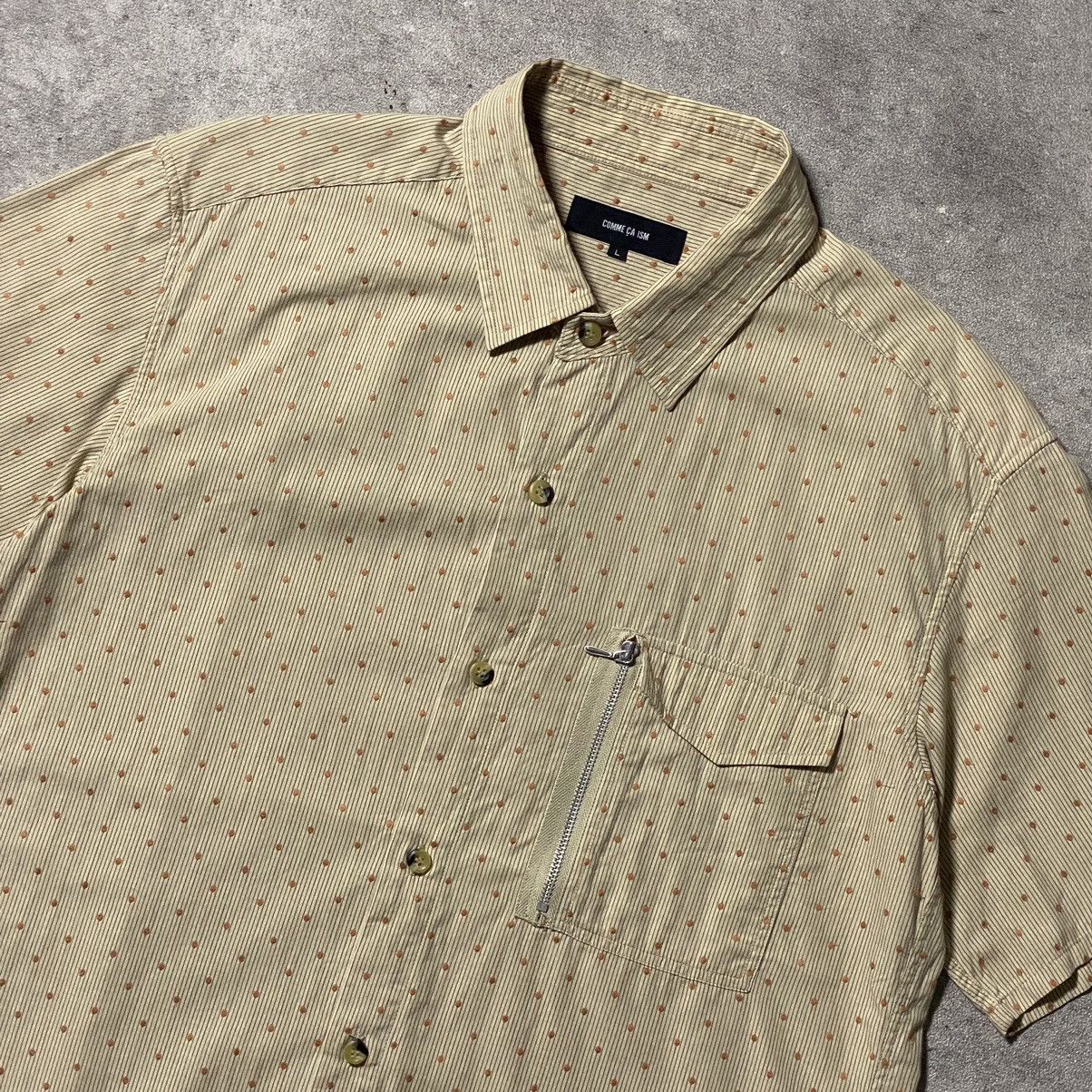 Comme Ca Ism Comme Ca Ism Textured Embroidery Sashiko Style Zip Pocket Size US M / EU 48-50 / 2 - 2 Thumbnail