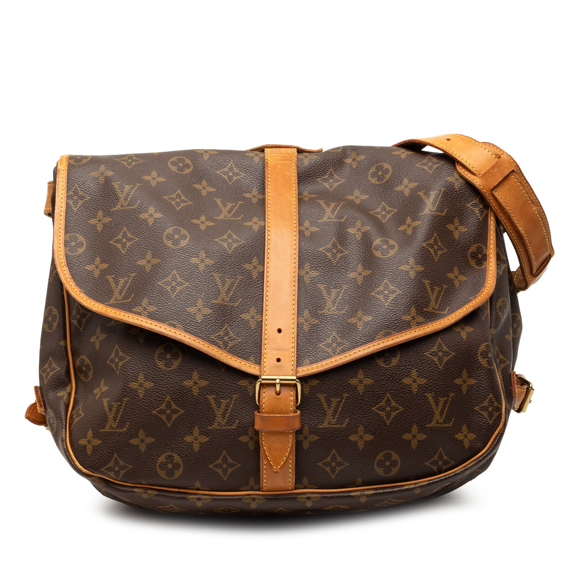 Louis Vuitton Louis Vuitton Monogram Saumur 35 Size ONE SIZE - 1 Thumbnail