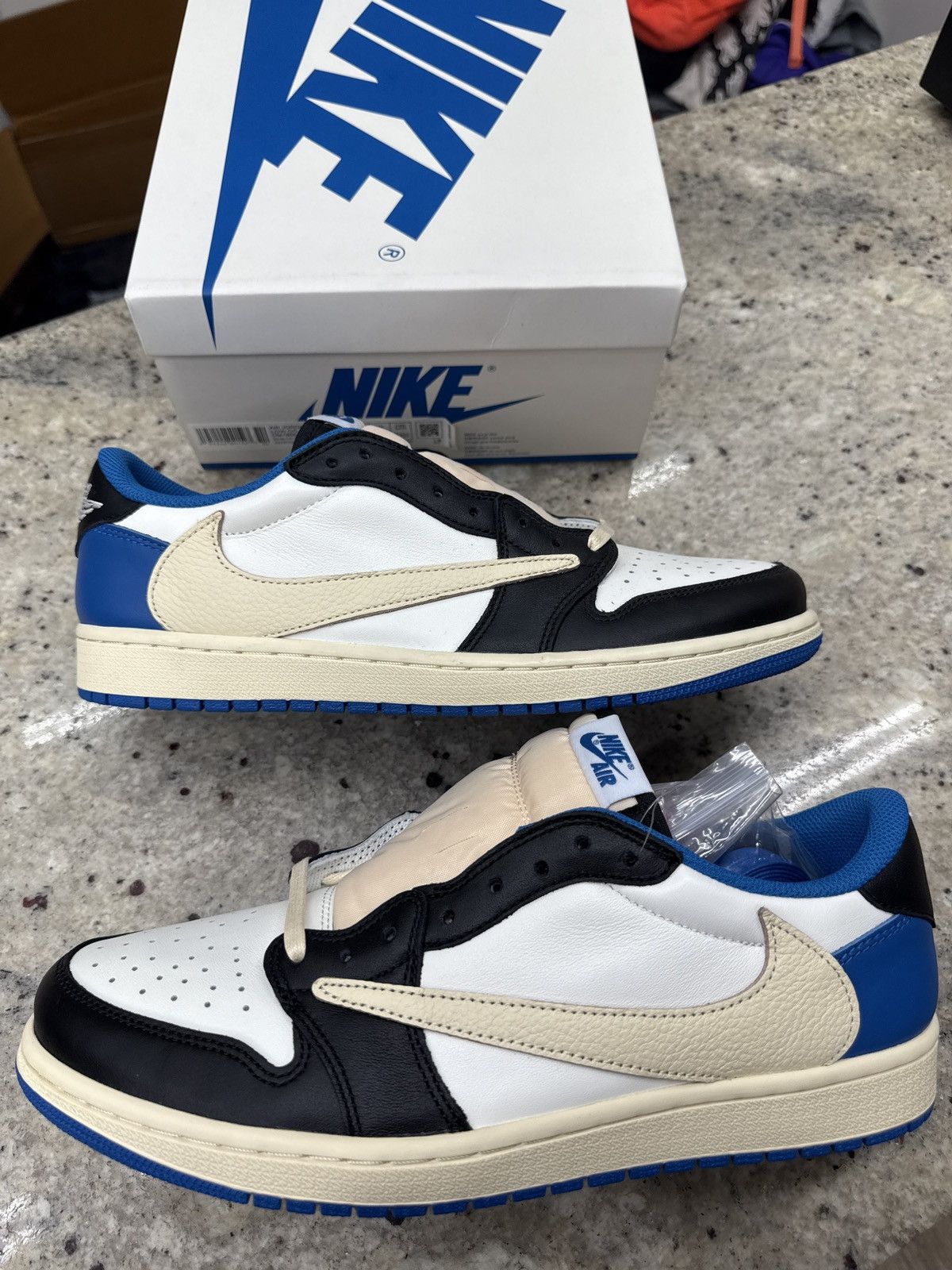 Nike × Travis Scott Travis Scott Fragment Sp Lows Size US 10.5 / EU 43-44 - 1 Thumbnail