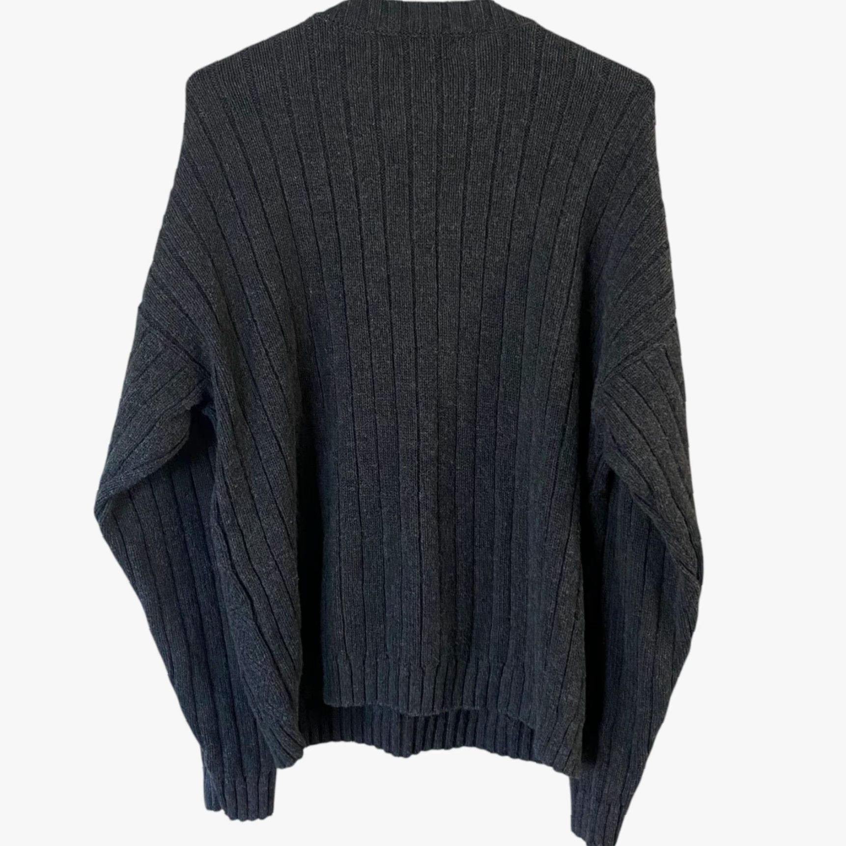 Vintage VINTAGE Towncraft Men’s XL Crewneck Sweater Gray Heavyweight Knit Casual Fall Winter Size US XL / EU 56 / 4 - 4 Thumbnail