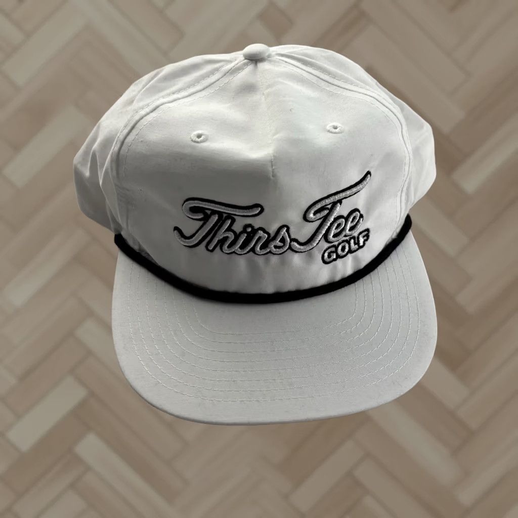 Vintage Richardson ThirsTee Golf Snapback Hat Men's Adjustable White Size ONE SIZE - 1 Thumbnail
