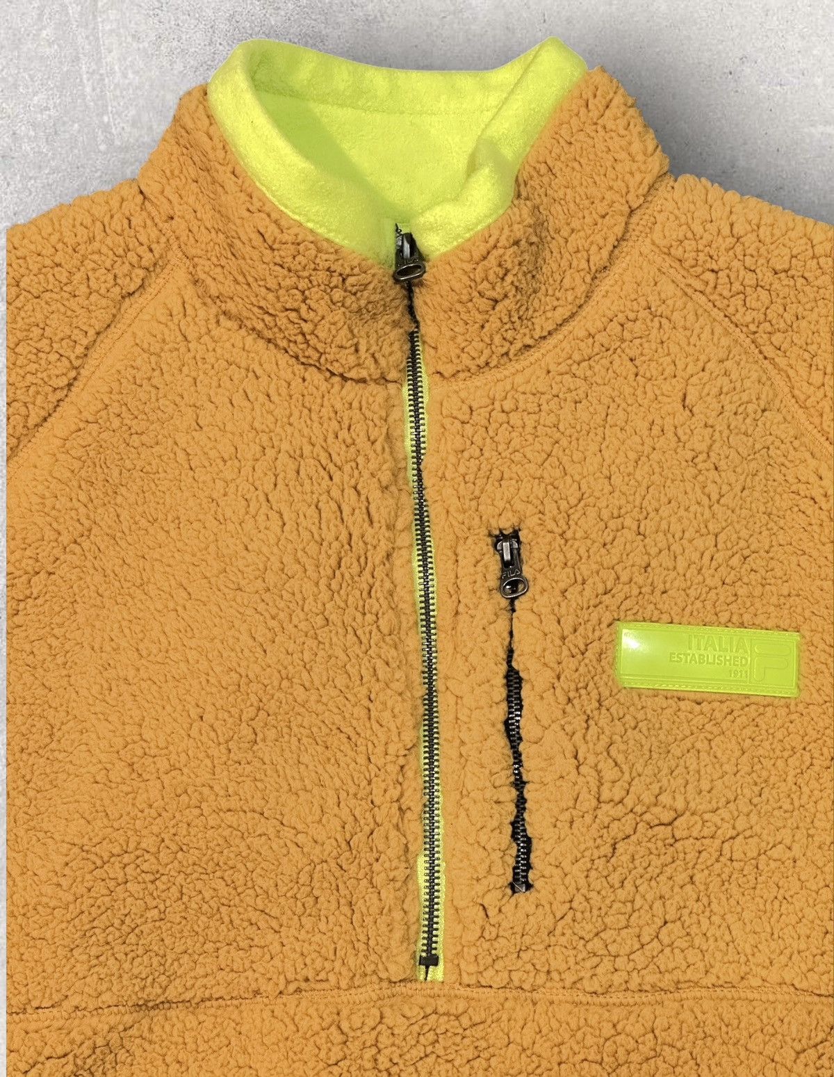 Fila Fila Fleece Pullover Jacket Size US S / EU 44-46 / 1 - 2 Thumbnail