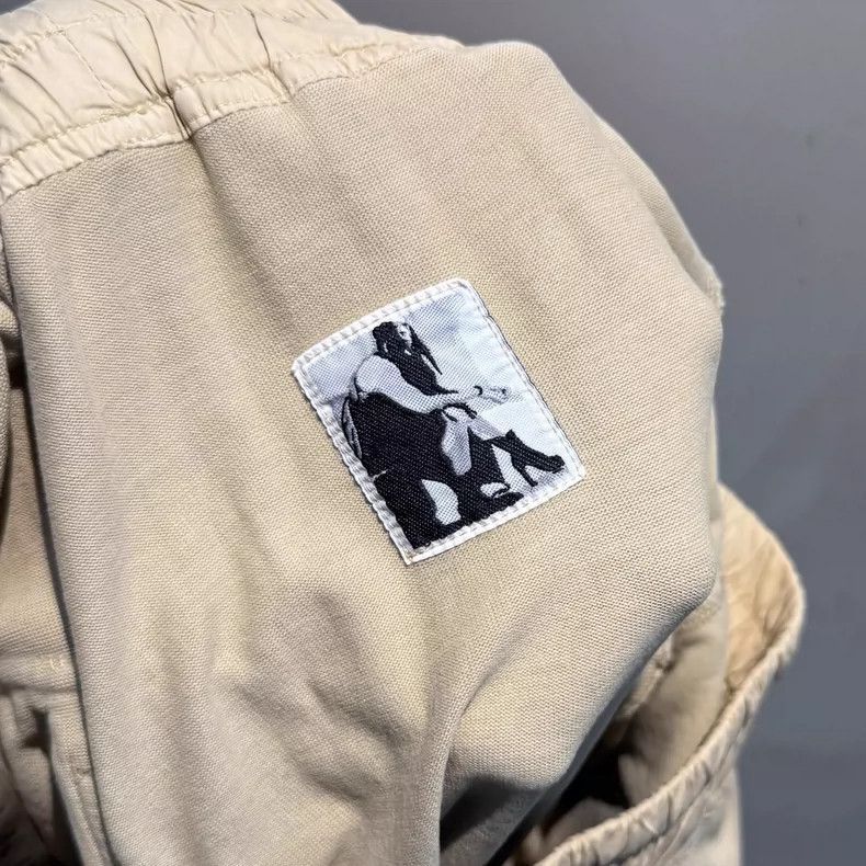 Rick Owens Drkshdw rickowens beige drawstring pants-2508 Size US 42 / EU 58 - 7 Thumbnail