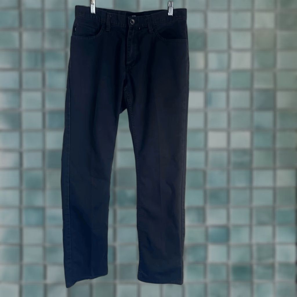 Vans VANS Off the Wall Gray Chino Pants Mens 31 Green 30 Inseam Regular 4RRC2PE Size US 31 - 1 Thumbnail