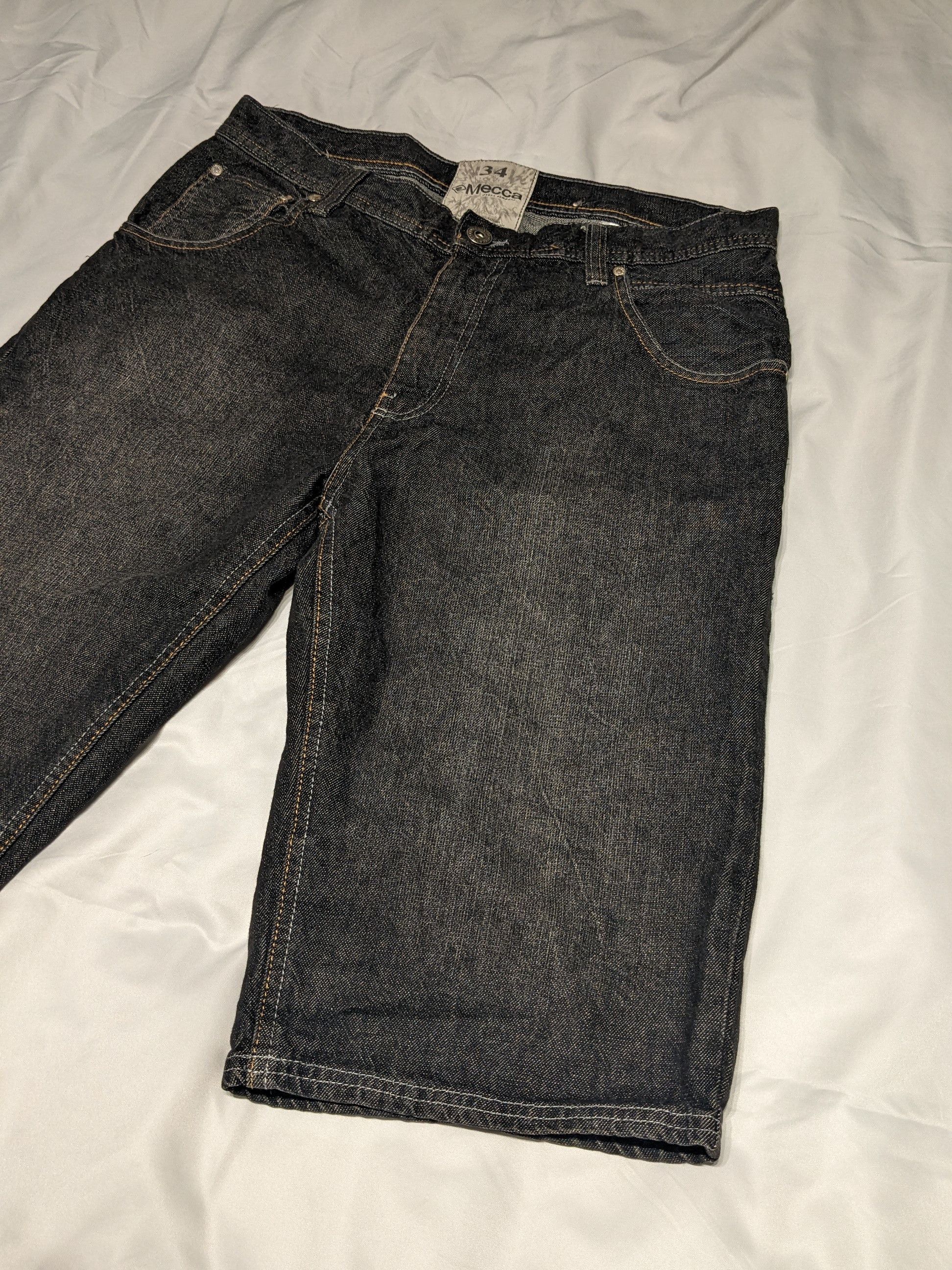 Mecca Vintage Mecca Denim Shorts 34 Size US 34 / EU 50 - 2 Thumbnail