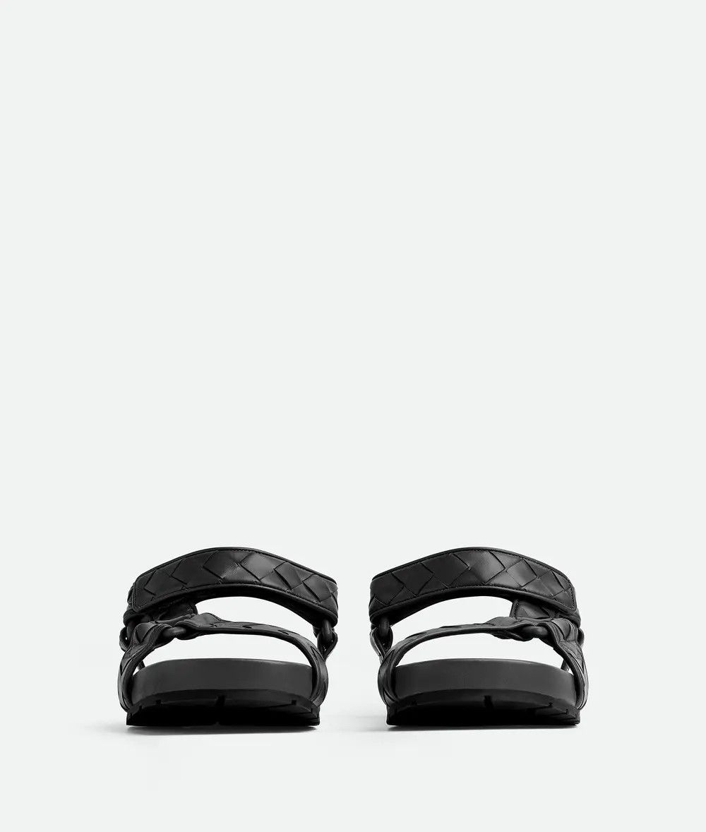 Bottega Veneta o1bcso1str0126 Trip Sandals in Black Size US 6 / EU 39 - 2 Thumbnail