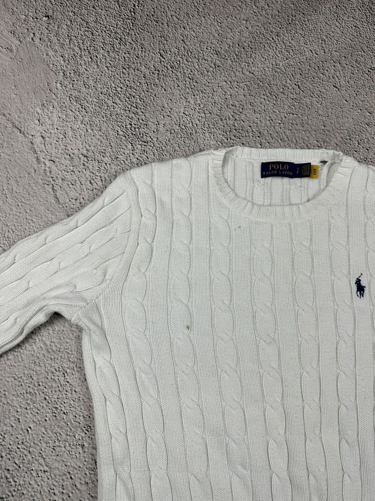 Polo Ralph Lauren Vintage Polo Ralph Lauren Knitwear V-Neck Stripes Sweater Size S / US 4 / IT 40 - 5 Thumbnail