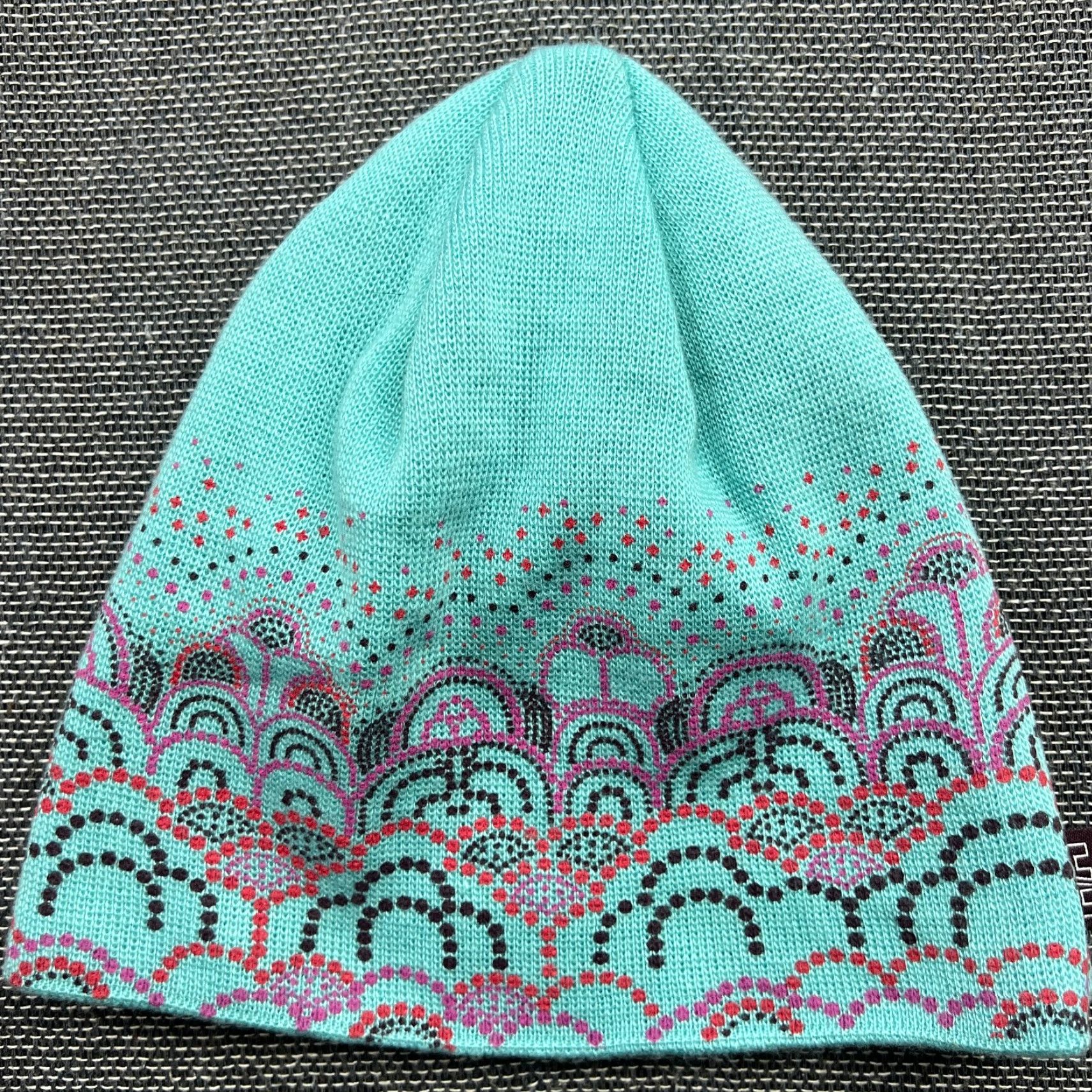 Helly Hansen VINTAGE? No. Helly Hansen Beanie Hat One Size Green Blue Teal Stretch Thermal Size ONE SIZE - 2 Thumbnail