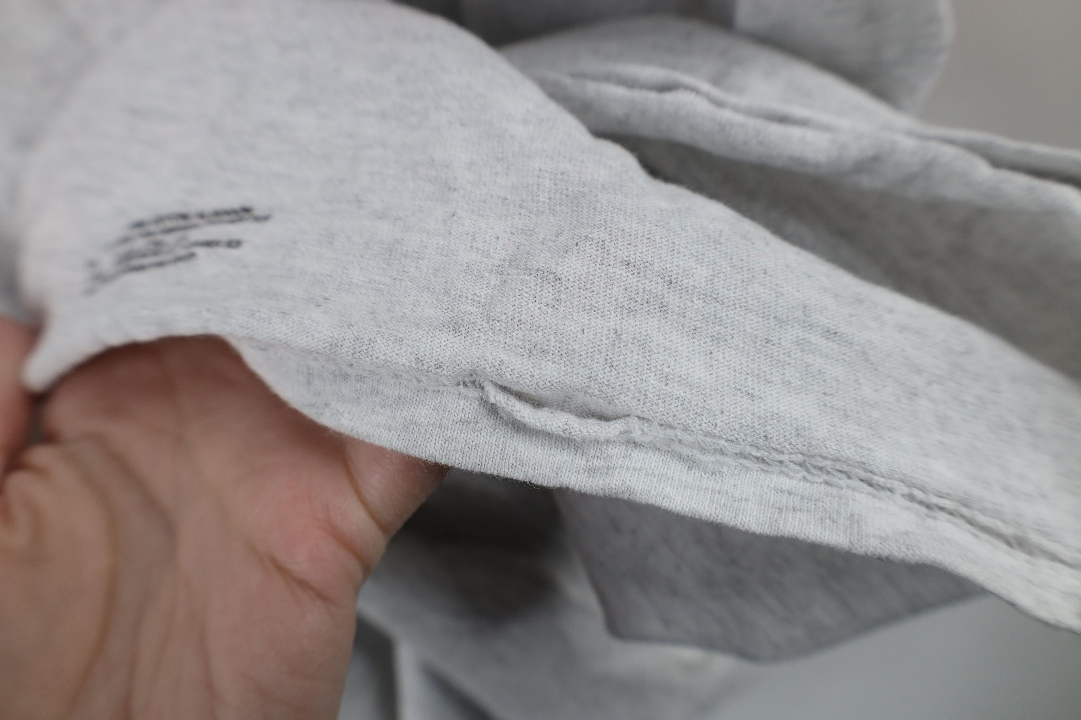 Vintage Y2K Streetwear Blank Short Sleeve T-Shirt Heather Gray Size US XXL / EU 58 / 5 - 9 Thumbnail
