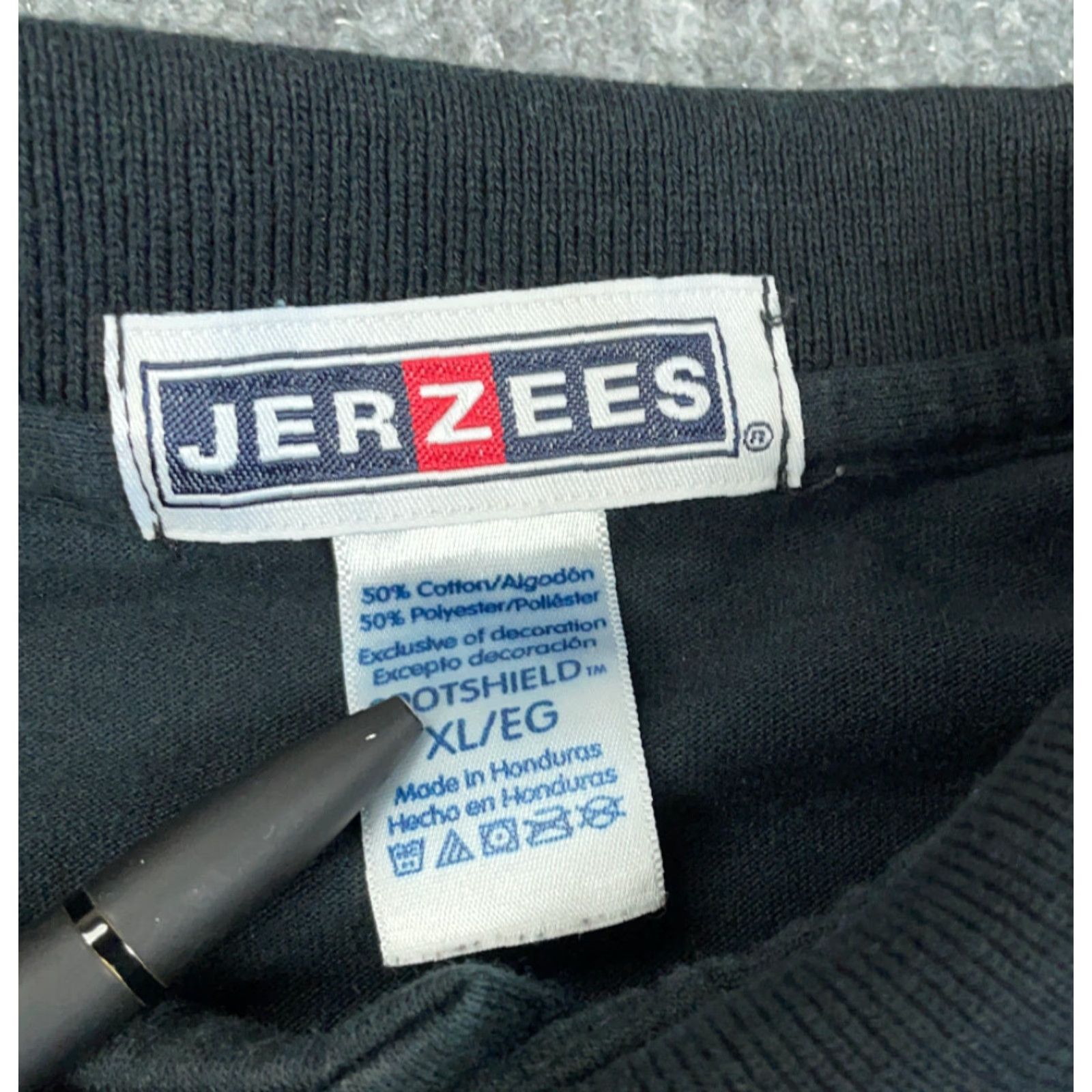 Jerzees Dr. Seuss Lorax Movie 3D Print Polo Shirt Black Adult XL Double-Sided Mens Size US XL / EU 56 / 4 - 3 Thumbnail