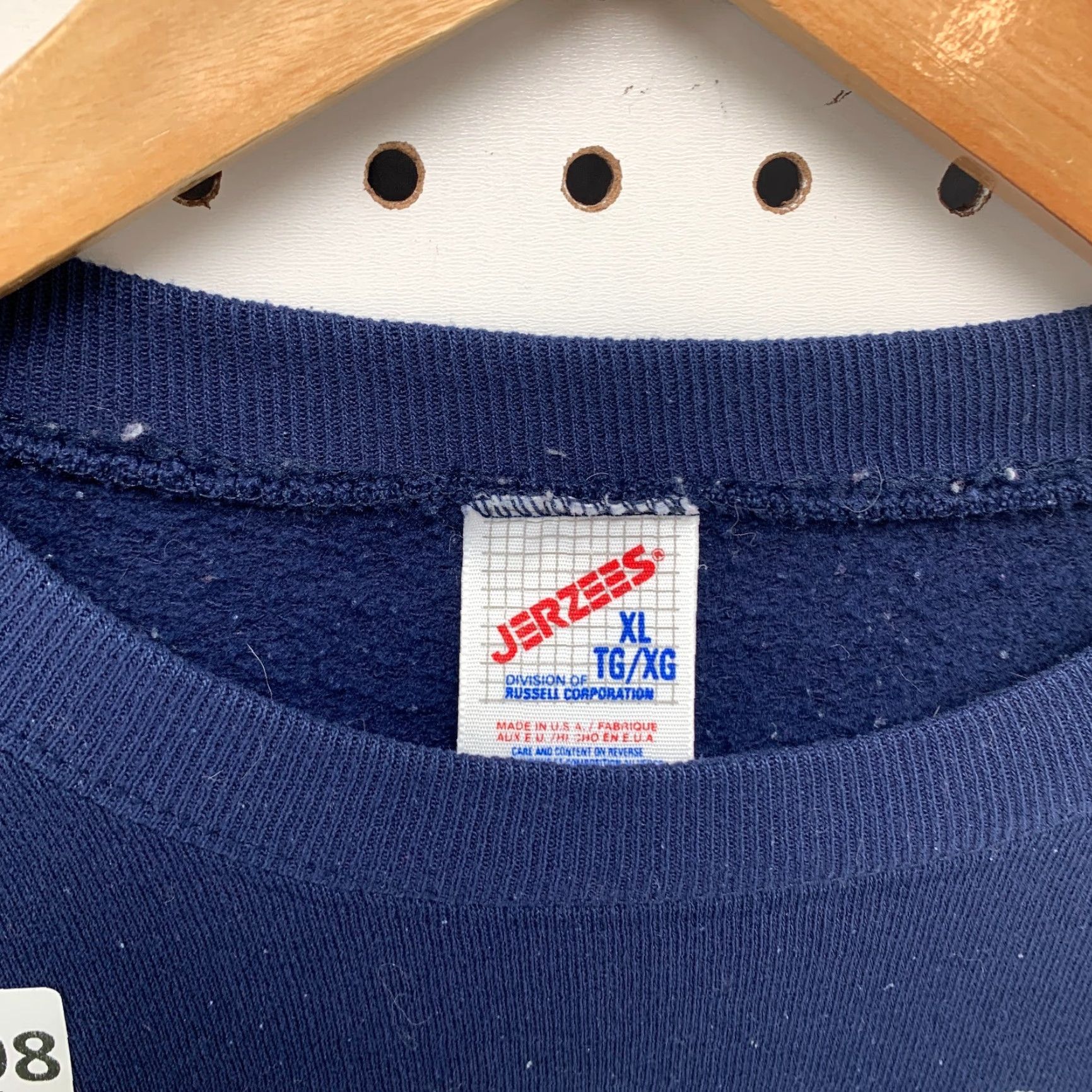 Jerzees VINTAGE 90s Bird House Grandma Sweatshirt Mens XL Blue Pullover 23.5x26.5 Size US XL / EU 56 / 4 - 6 Thumbnail