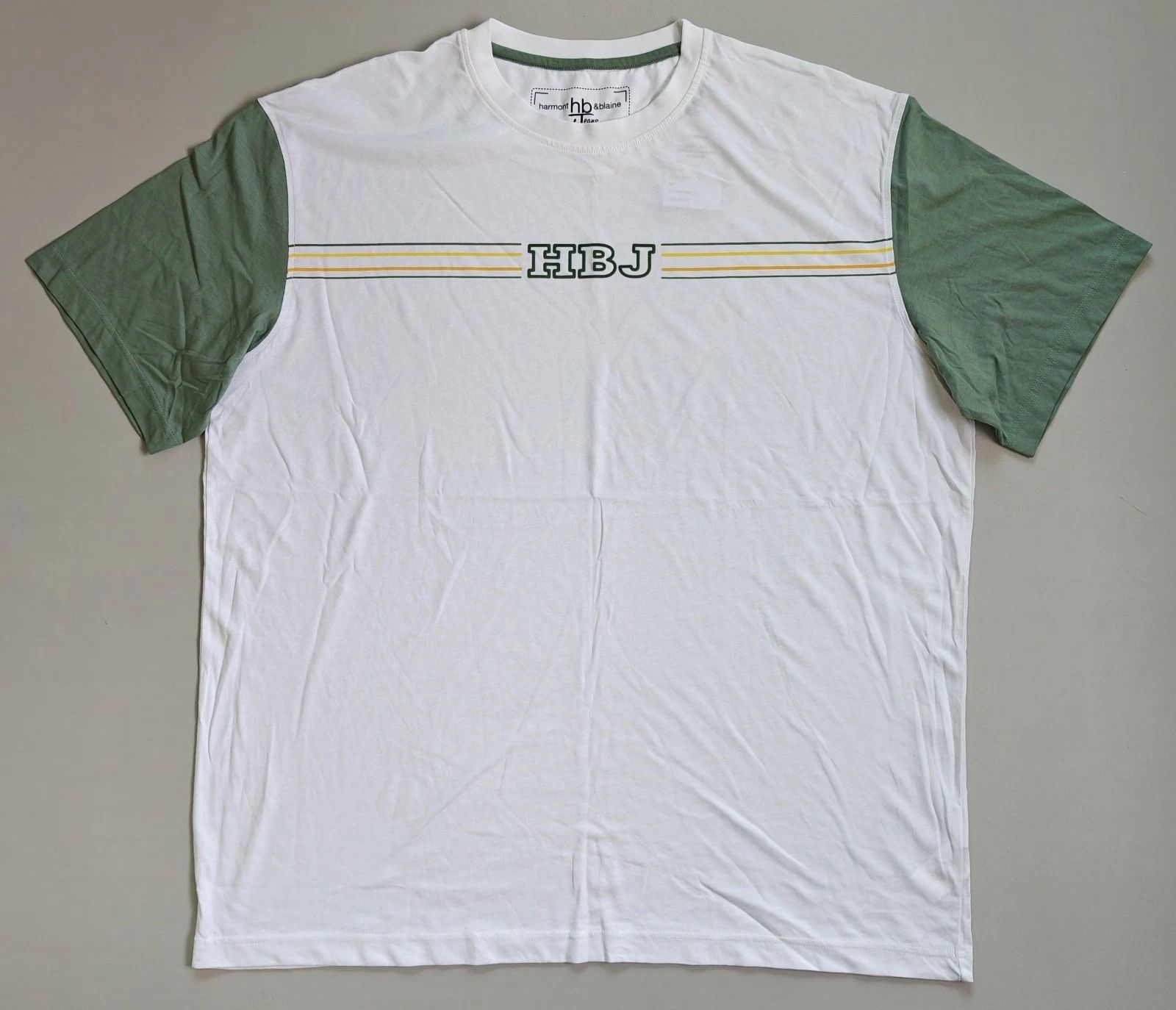Harmont & Blaine Harmont & Blaine Jeans (HBJ) Crew Neck T-shirt ASM/2070 Size US XXL / EU 58 / 5 - 2 Thumbnail