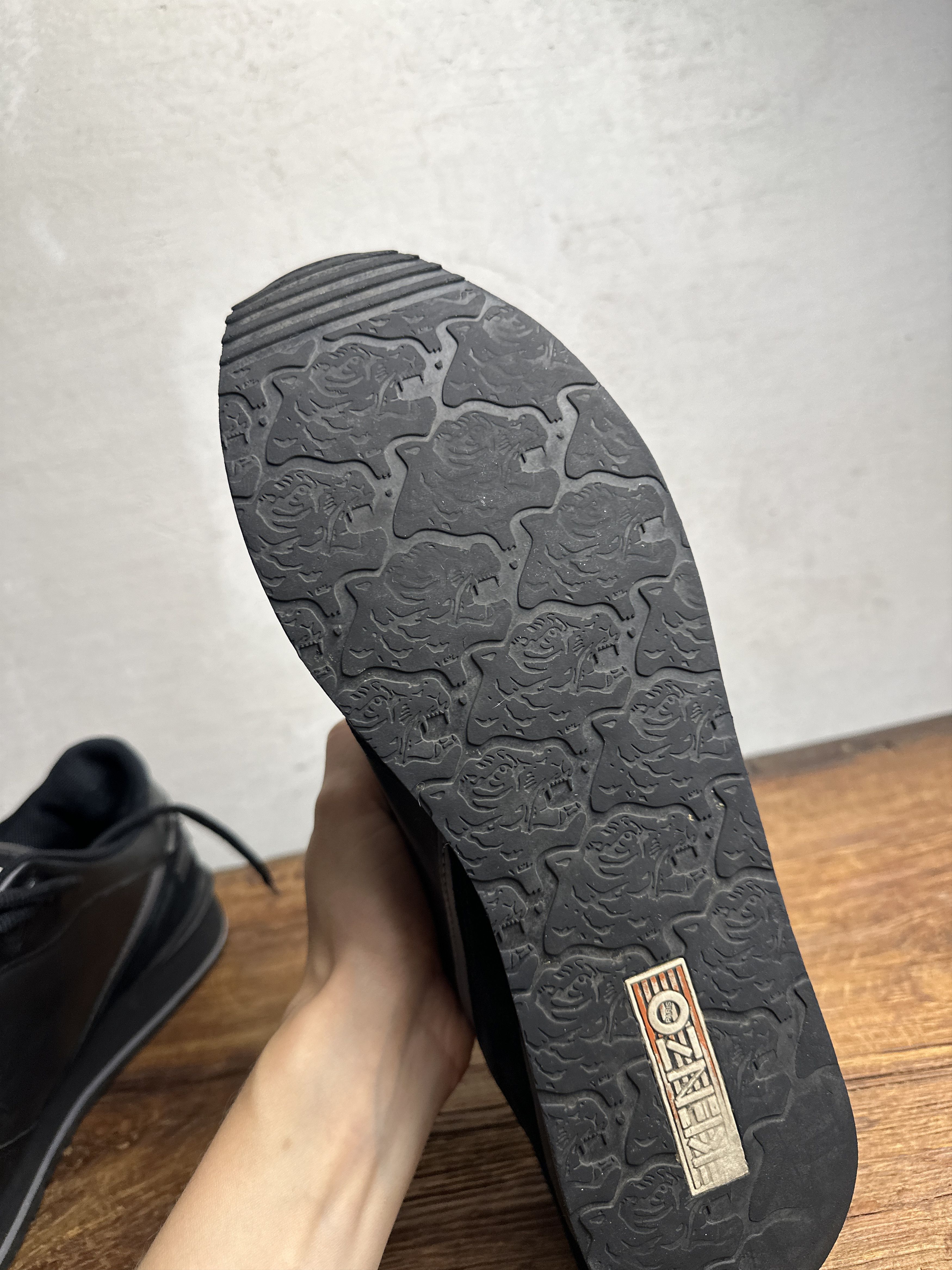 Kenzo Kenzo Crazy Black Heren Sneakers Size US 10 / EU 43 - 14 Thumbnail