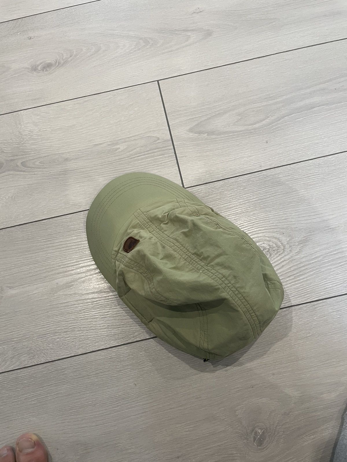 Fjallraven × Vintage Fjallraven cap outdoor hat nylon khaki military arm forest Size ONE SIZE - 6 Thumbnail