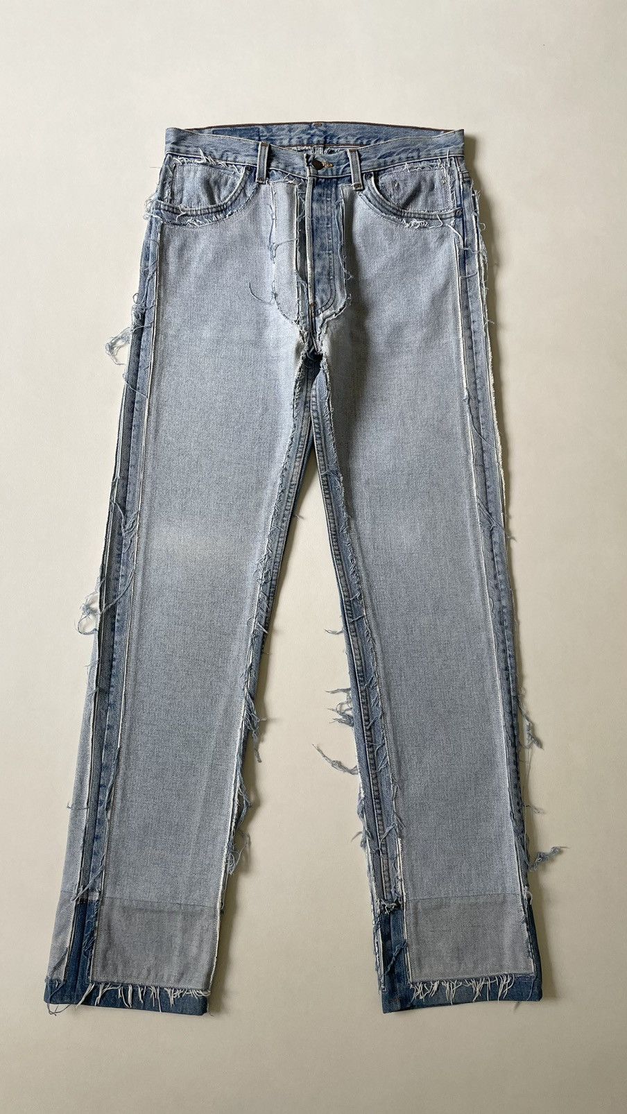 Maison Margiela A/W 03 Artisanal ‘Inside Out’ Jeans Size US 32 / EU 48 - 21 Thumbnail