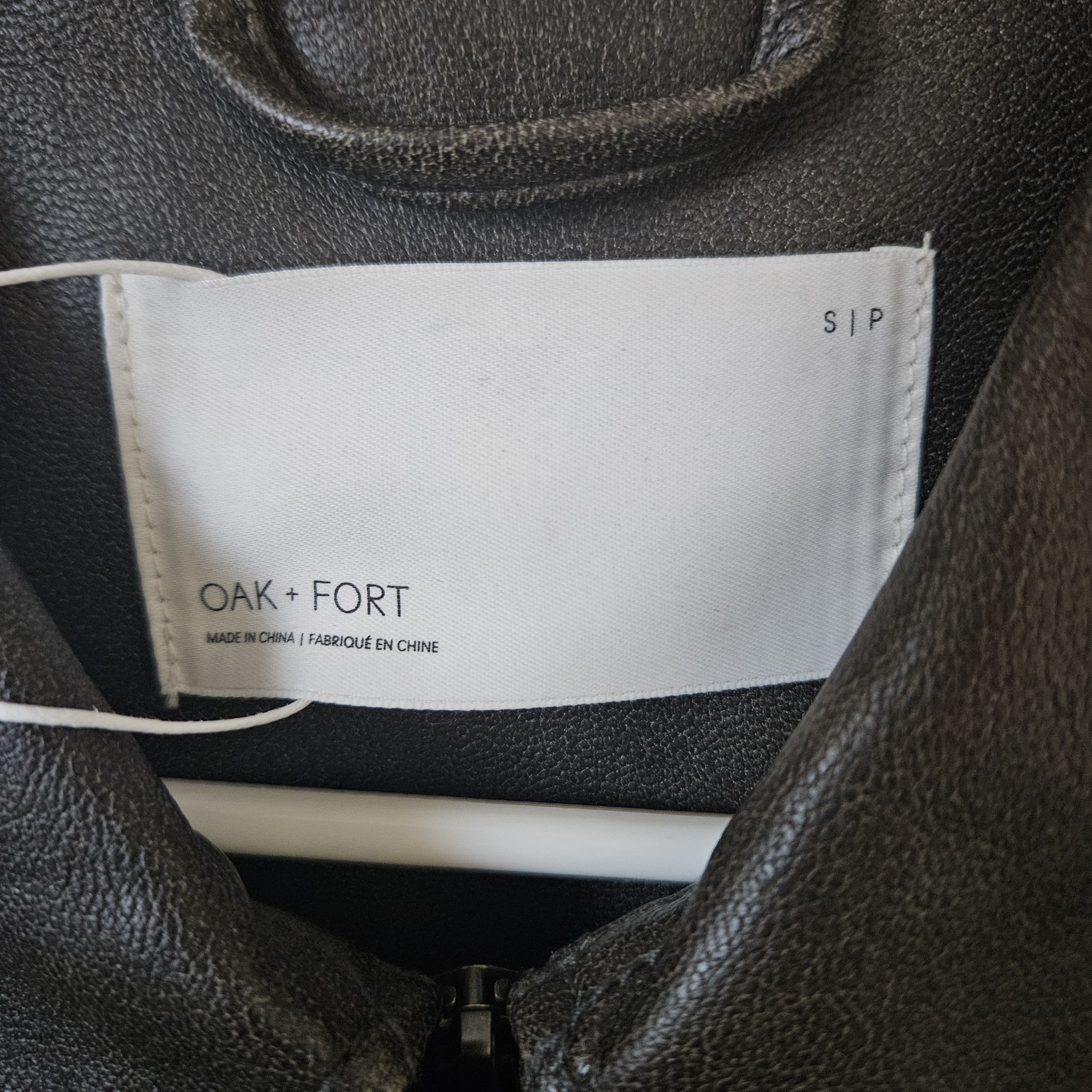 Oak + Fort Oak + Fort Leather Jacket Oversized Size US S / EU 44-46 / 1 - 2 Thumbnail