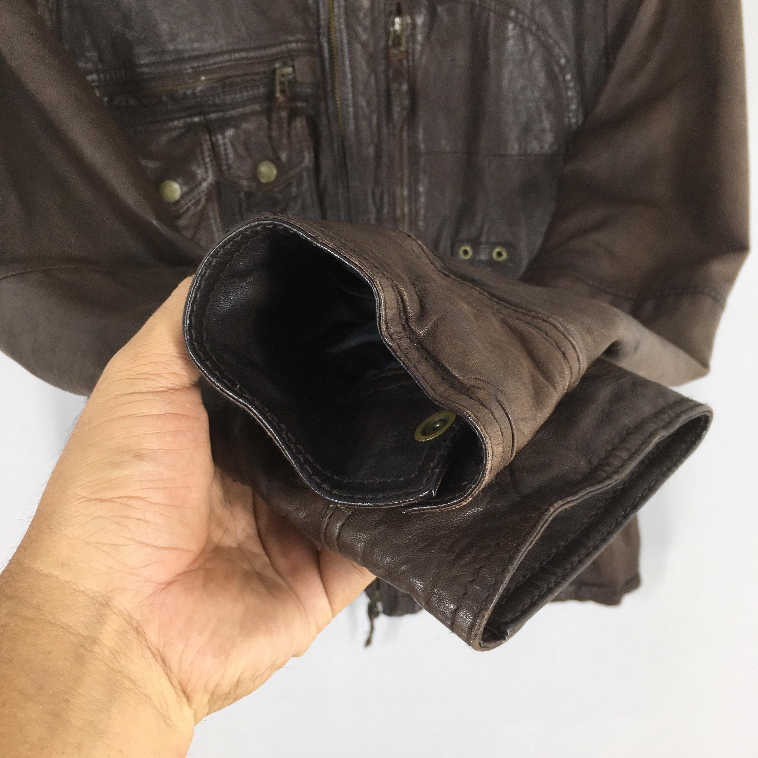 Avirex Vintage Avirex Ltd Sheepskin Leather Jacket XLarge Size US XL / EU 56 / 4 - 4 Thumbnail