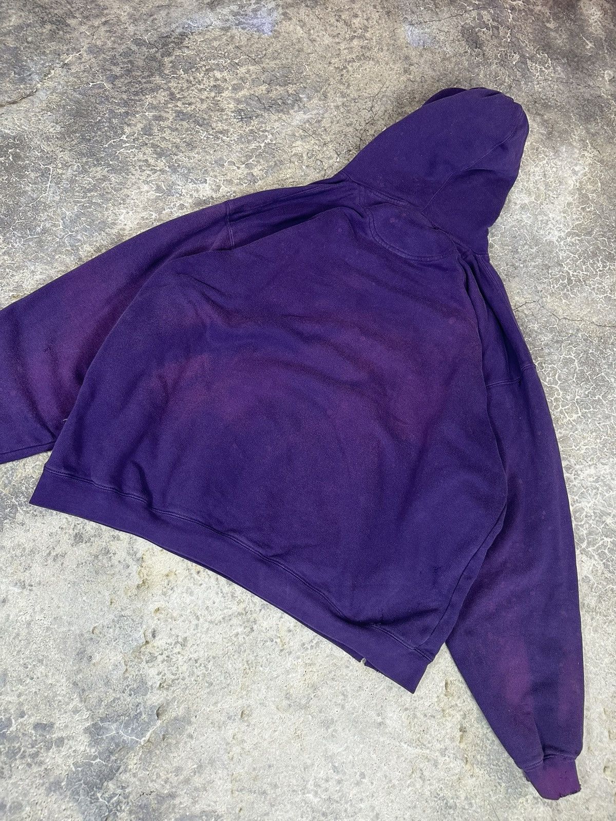NCAA × Vintage Vintage Thrashed Kansas State Hoodie Size US XL / EU 56 / 4 - 8 Thumbnail
