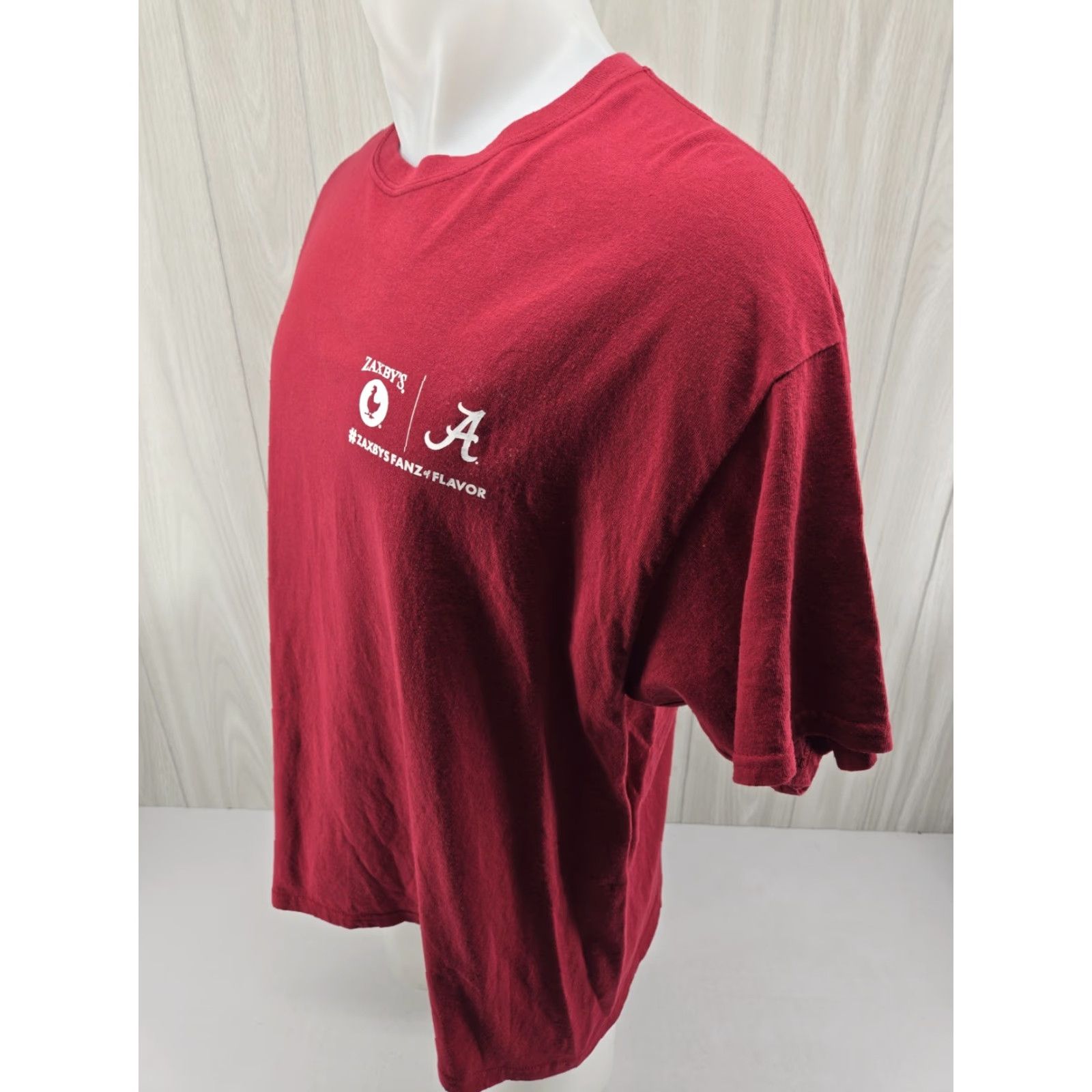 Vintage Spot Zaxbys Chicken Promo T Shirt 2XL Red Official Chicken of Sports Fanz United States USA Shirt Mens Short Sleeve Crew Neck Size US XXL / EU 58 / 5 - 5 Thumbnail