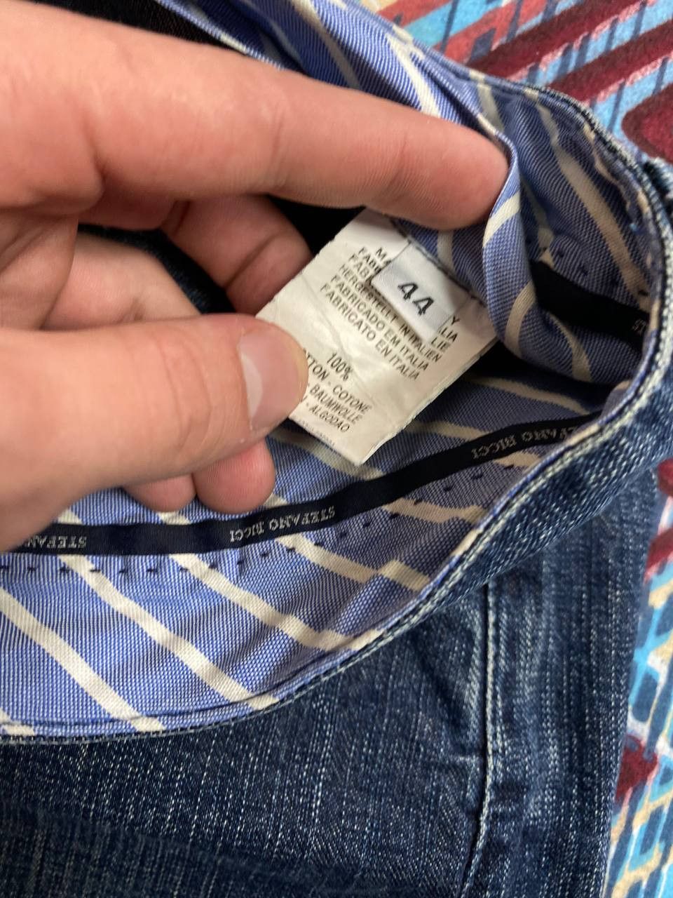 Stefano Ricci Stefano Ricci blue jeans pants Y2K streetwear vintage Size US 44 / EU 60 - 12 Thumbnail