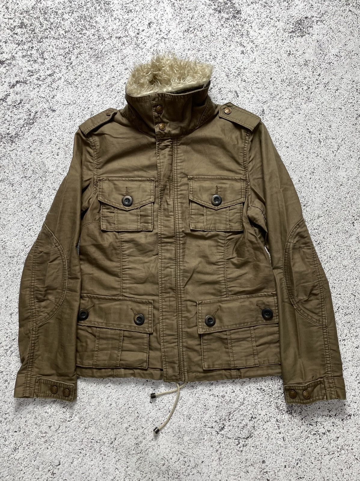KMRii 2000s Rna - Military Fur Jacket Lgb style Size US S / EU 44-46 / 1 - 1 Thumbnail
