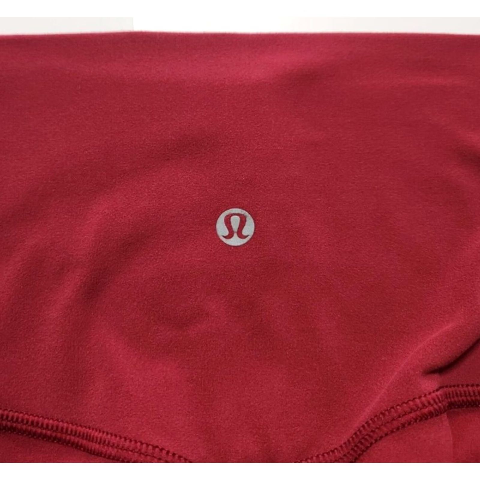 Lululemon Lululemon Cropped Leggings Womens 8 Red Solid Activewear Bottoms Pants Size 30" / US 8 / IT 44 - 3 Thumbnail