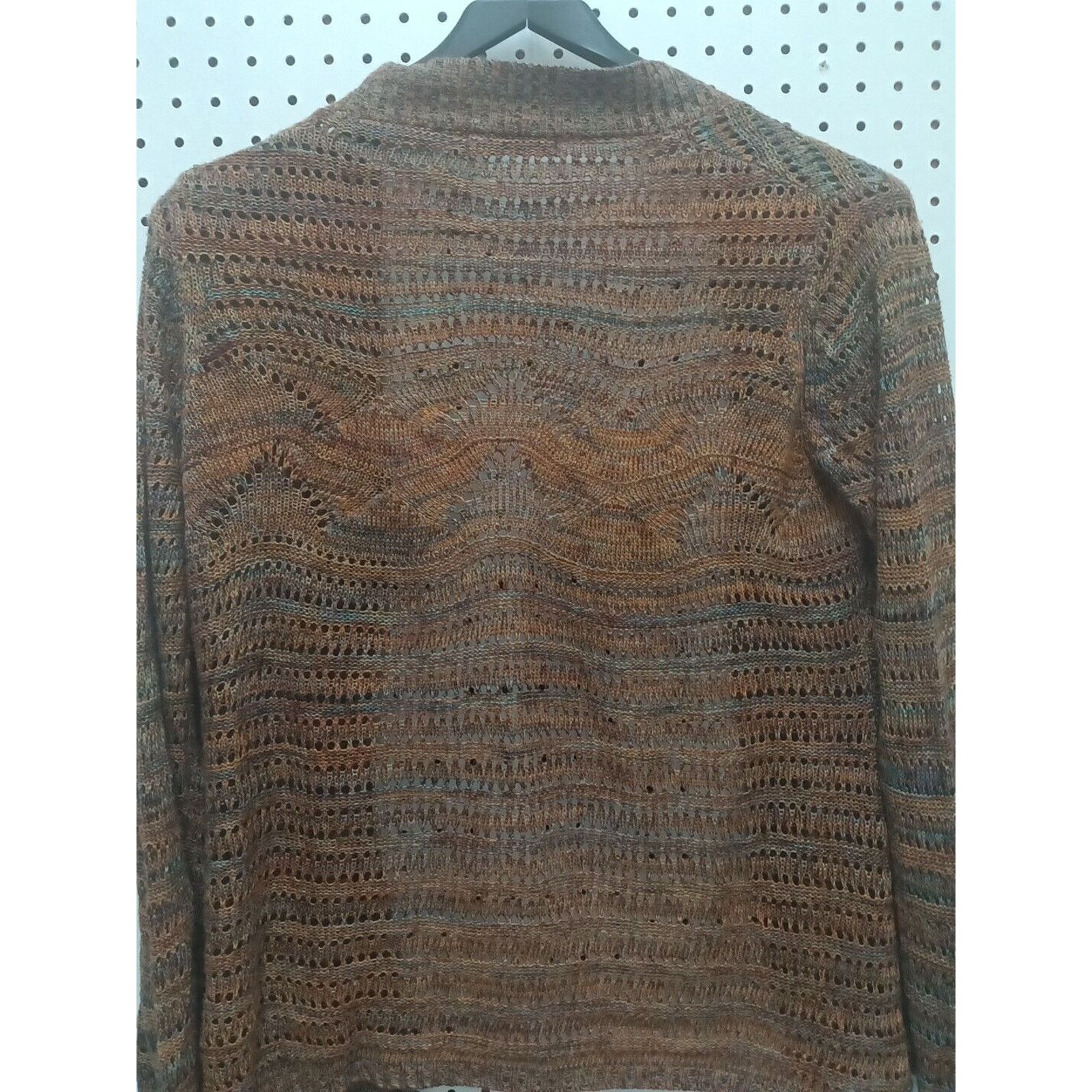 Other Belldini Sweater Womens Xl Brown Knit Cardigan Open Front Size XL / US 12-14 / IT 48-50 - 5 Thumbnail