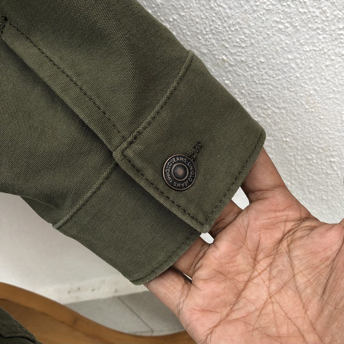 Uniqlo Uniqlo Men’s Ultility Olive Green Jacket Size US L / EU 52-54 / 3 - 8 Thumbnail