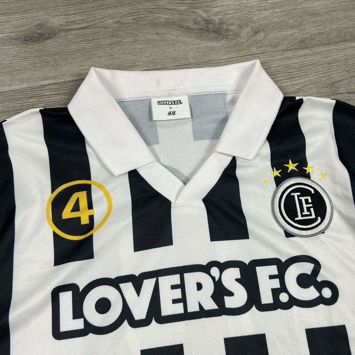 H&M Lover’s F.C. x H&M Striped Long Sleeve Football Jersey LFC Size US L / EU 52-54 / 3 - 3 Thumbnail