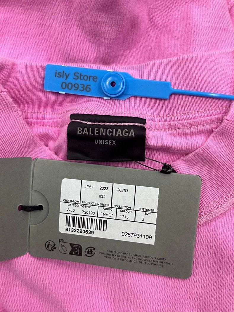 Balenciaga Balenciaga Logo printed pullover T-shirt with short sleeve Size M / US 6-8 / IT 42-44 - 5 Thumbnail