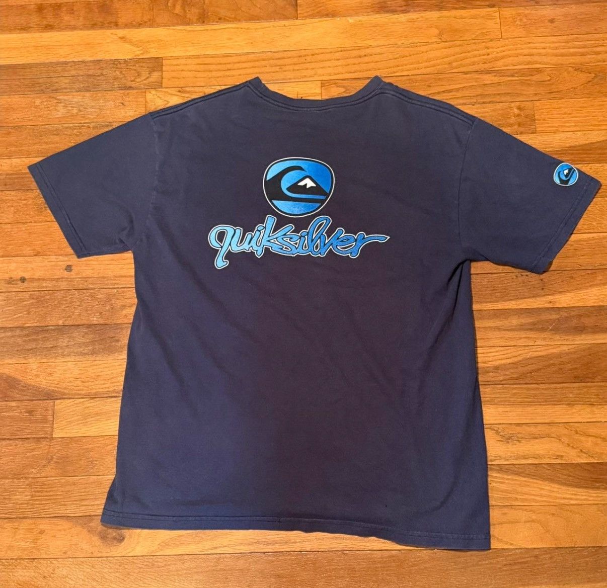 Quiksilver Quiksilver 90s Vintage logo T Shirt Mens RARE y2k Faded Size US L / EU 52-54 / 3 - 4 Thumbnail