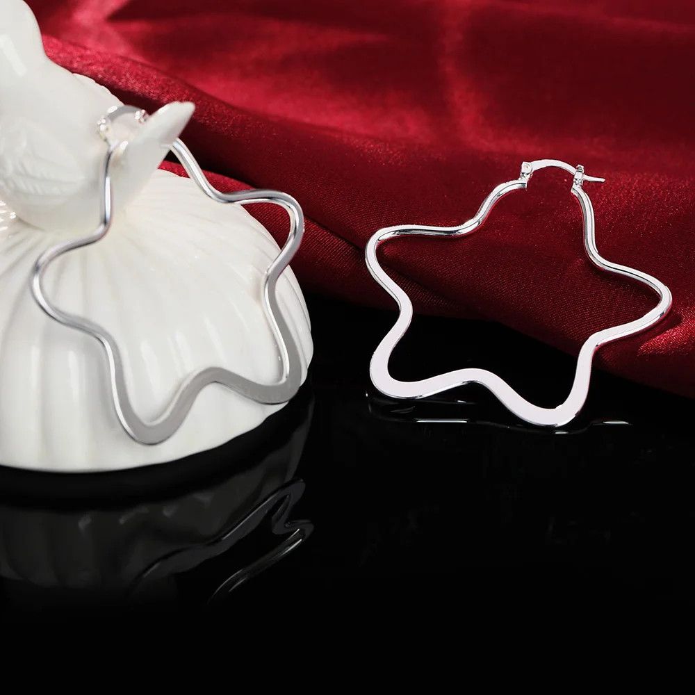 Other Big Five-pointed Star Earrings Christmas Gifts Size ONE SIZE - 2 Thumbnail