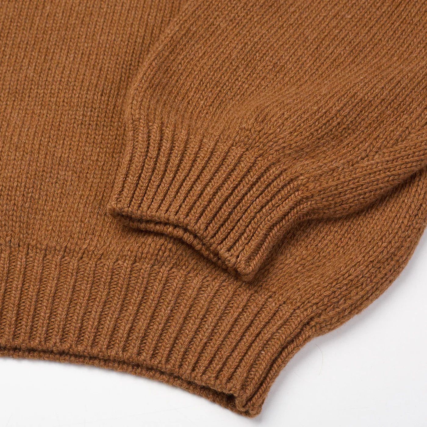 Fear of God FEAR OF GOD Brown Wool-Cashmere Knit Crewneck Sweater Size US L / EU 52-54 / 3 - 6 Thumbnail
