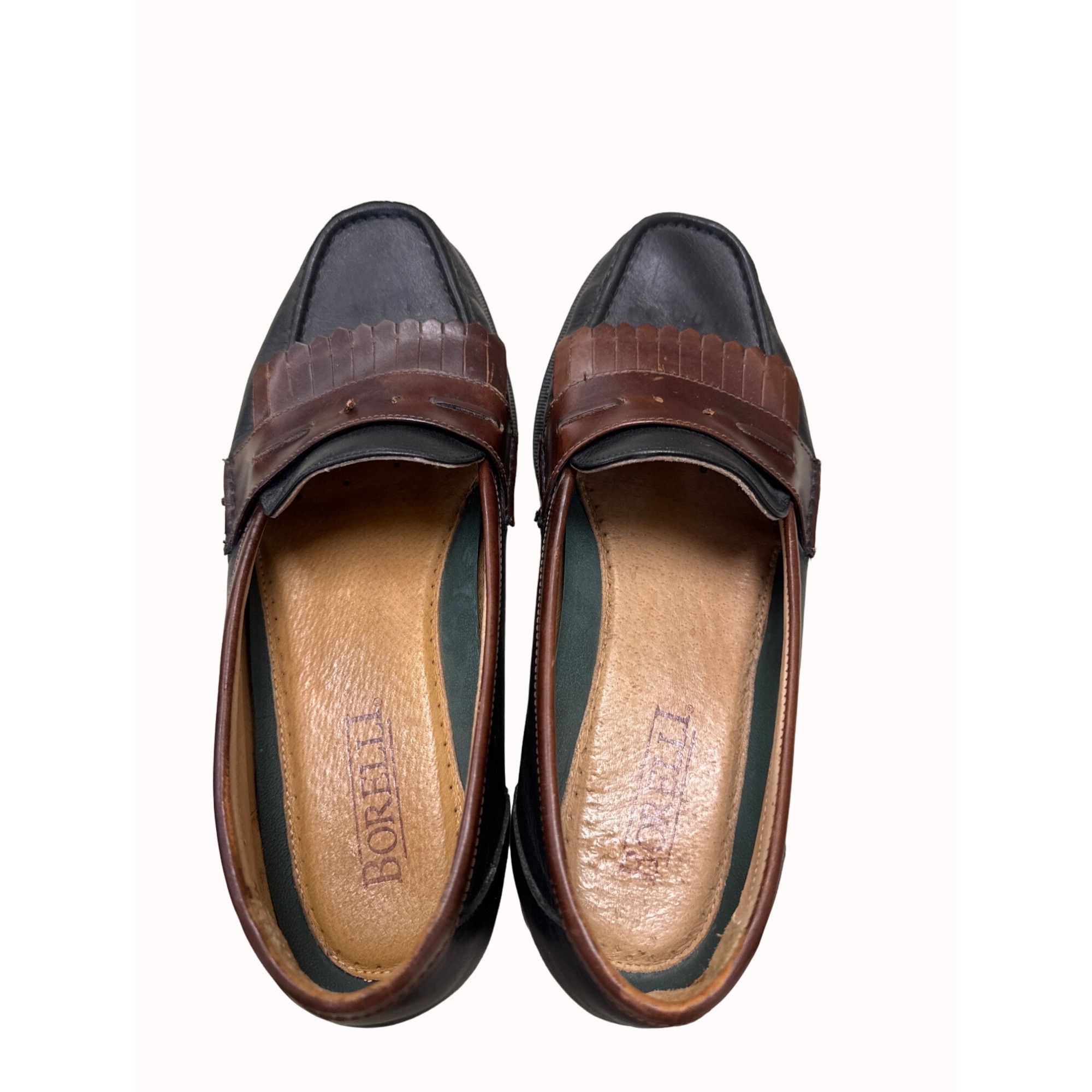 Designer Botellín Italian men’s brown kilt leather shoes loafers size Size US 11 / EU 44 - 9 Thumbnail