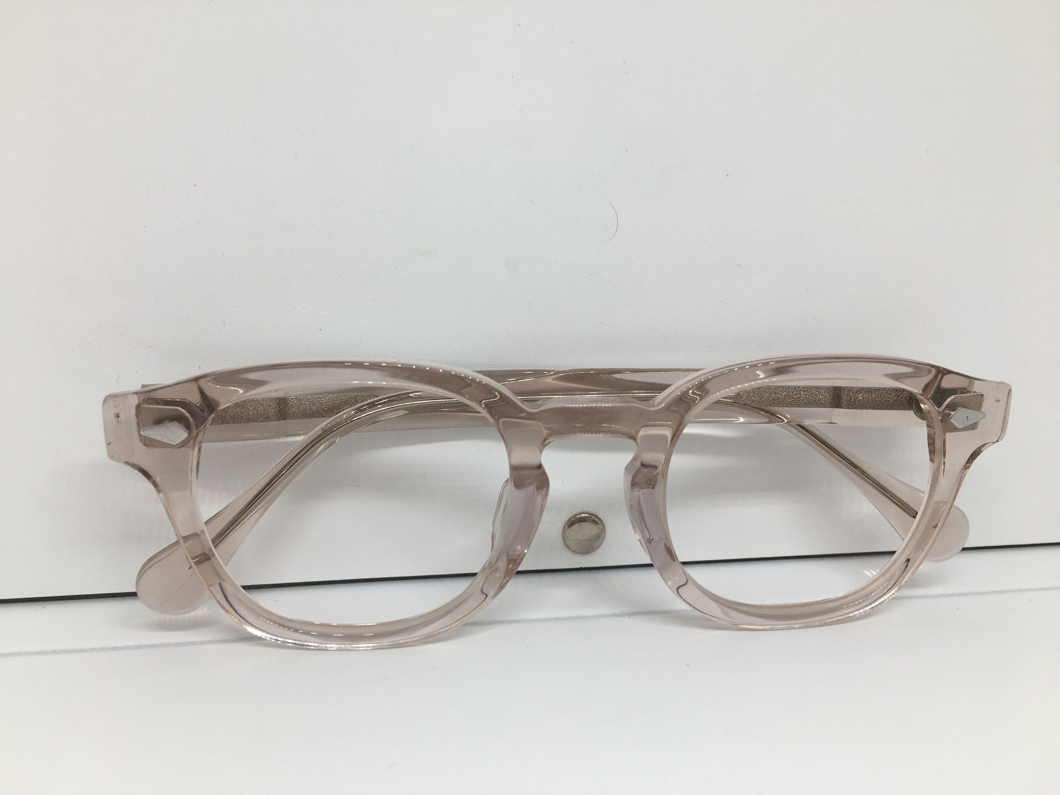 Other Clear Acetate RX Eyeglasses Frame Asian Bridge Size ONE SIZE - 8 Thumbnail