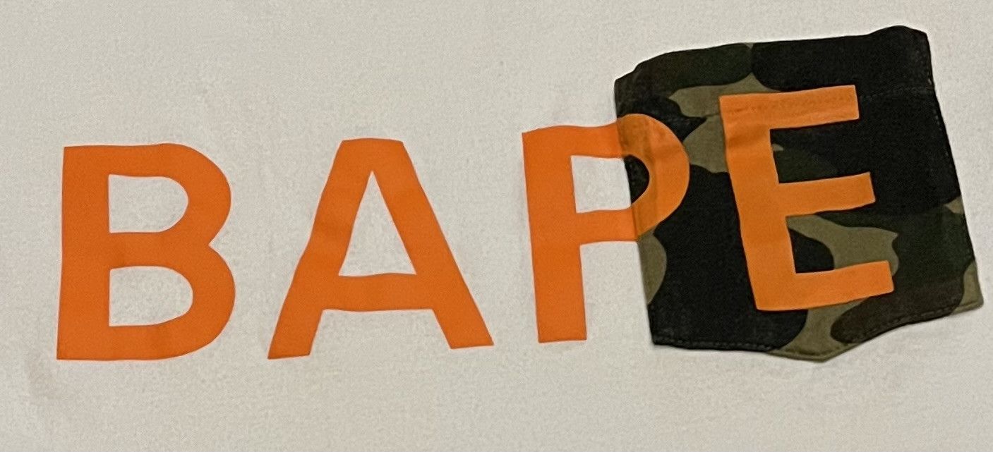 Bape Bape logo tee shirt Size US M / EU 48-50 / 2 - 3 Thumbnail