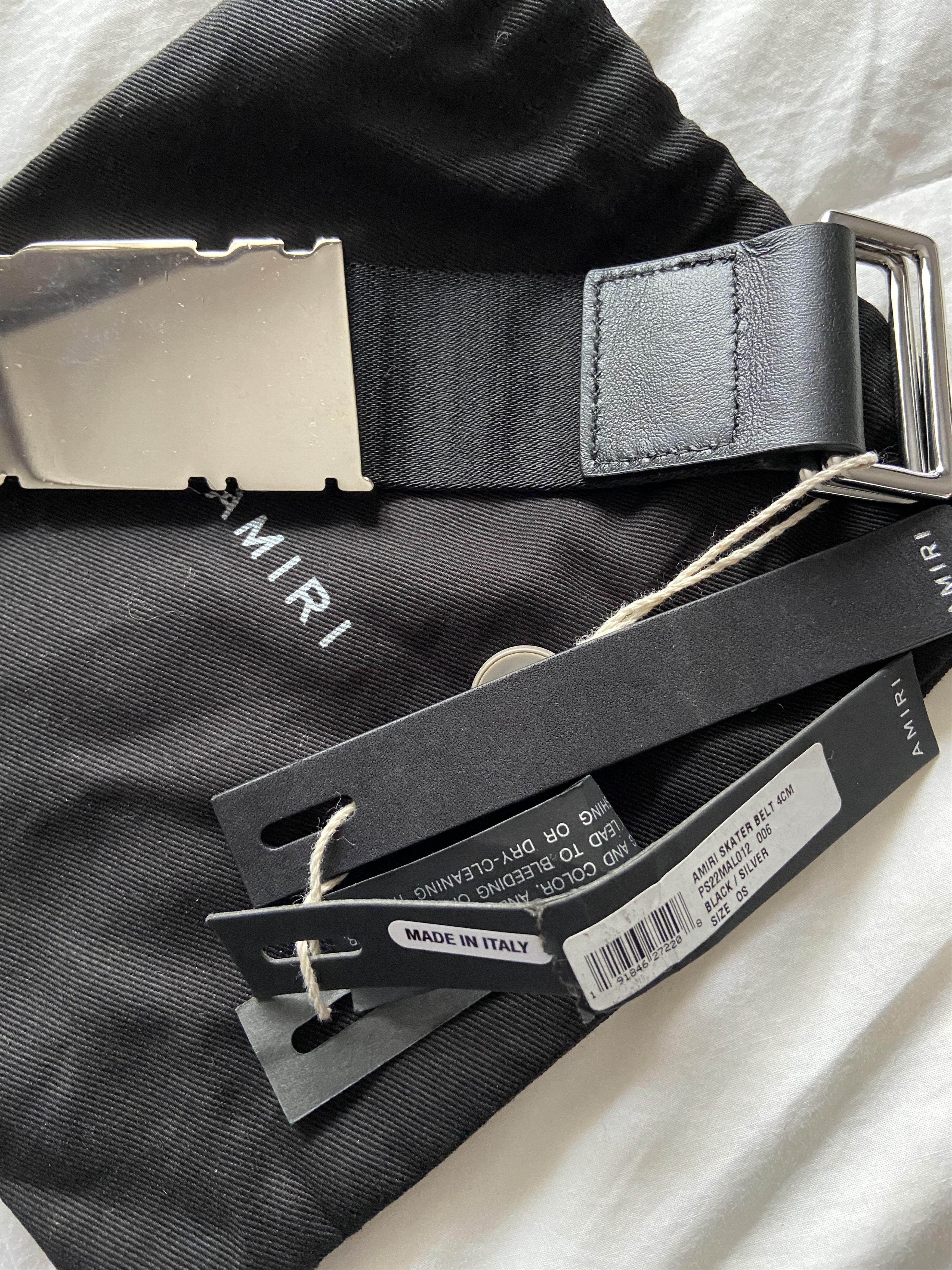Amiri New AMIRI Skater Belt 4cm Size ONE SIZE - 4 Thumbnail