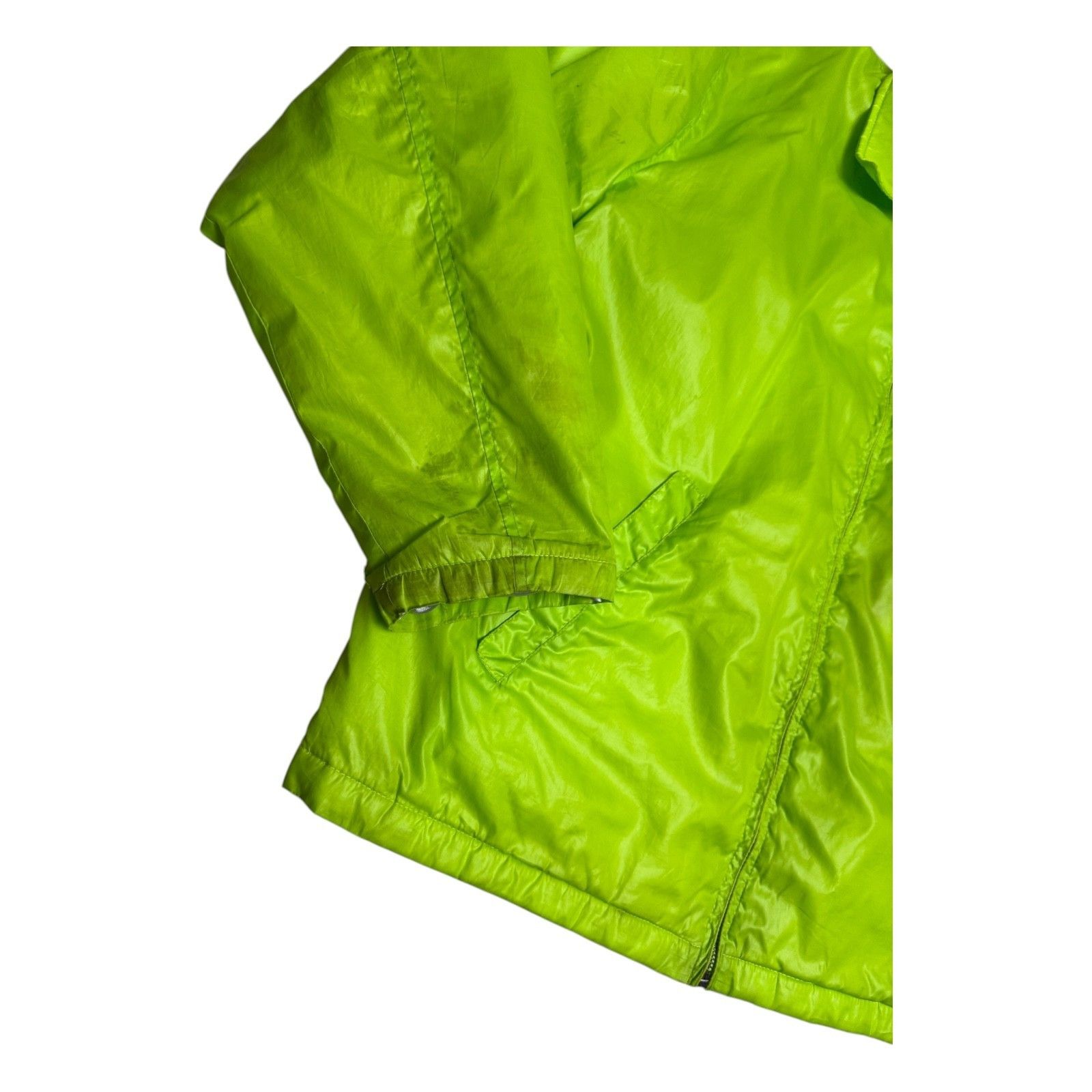 Steve Madden STEVE MADDEN Vintage Y2K Lime Designer Bomber Jacket Medium Size M / US 6-8 / IT 42-44 - 8 Thumbnail