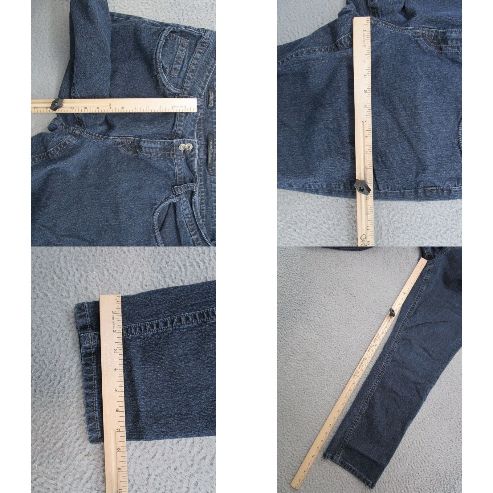 Vintage Vigoss Collection The Legging Super Stretch SkinnyBlue Denim Jeans Size 22 Size 40" / US 18 - 8 Thumbnail