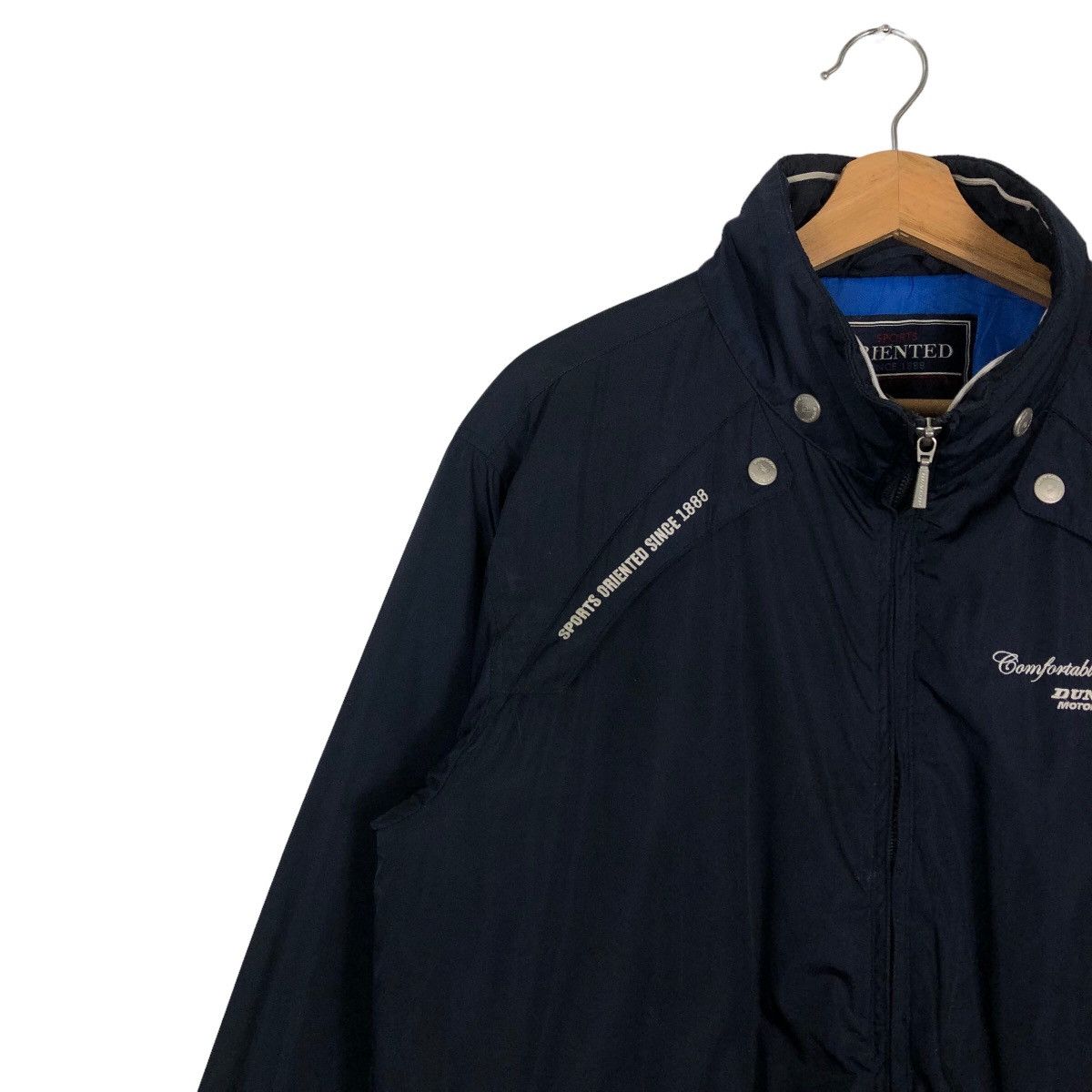 Japanese Brand 🔥F1 Bomber Jacket Dunlop Racing Sport Full Print Size US L / EU 52-54 / 3 - 7 Thumbnail