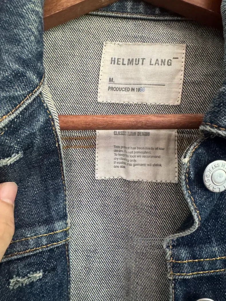 Helmut Lang HELMUT LANG Washed Raw Denim Jeans Size XS / US 0-2 / IT 36-38 - 3 Thumbnail