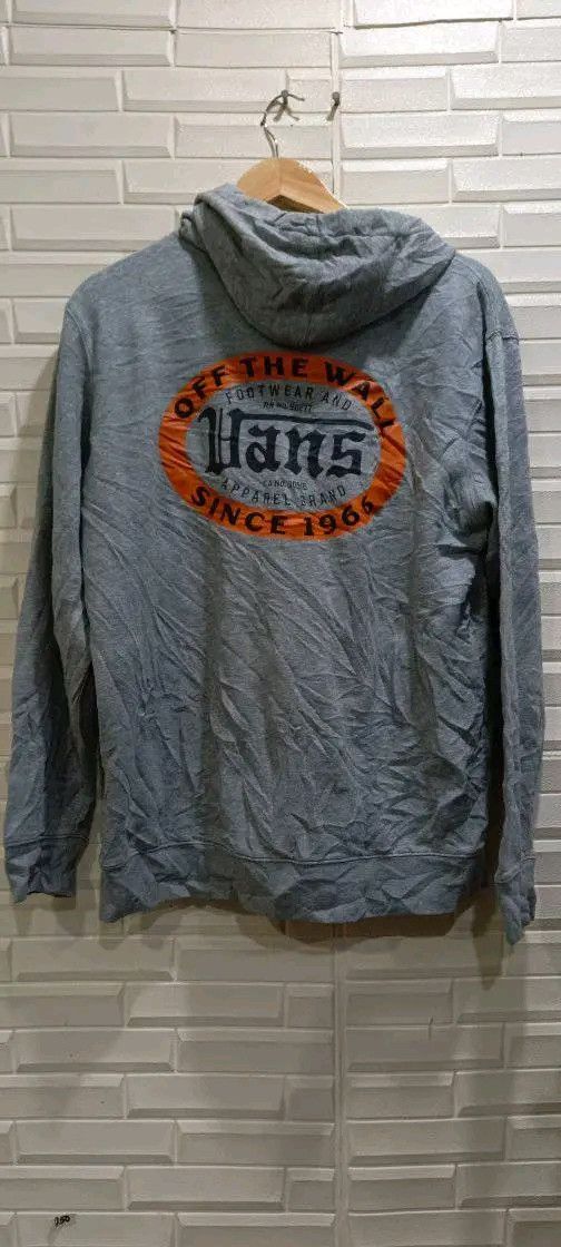Vans Cozy Gray Vans Hoodie – Classic Skate Style Size US M / EU 48-50 / 2 - 4 Thumbnail