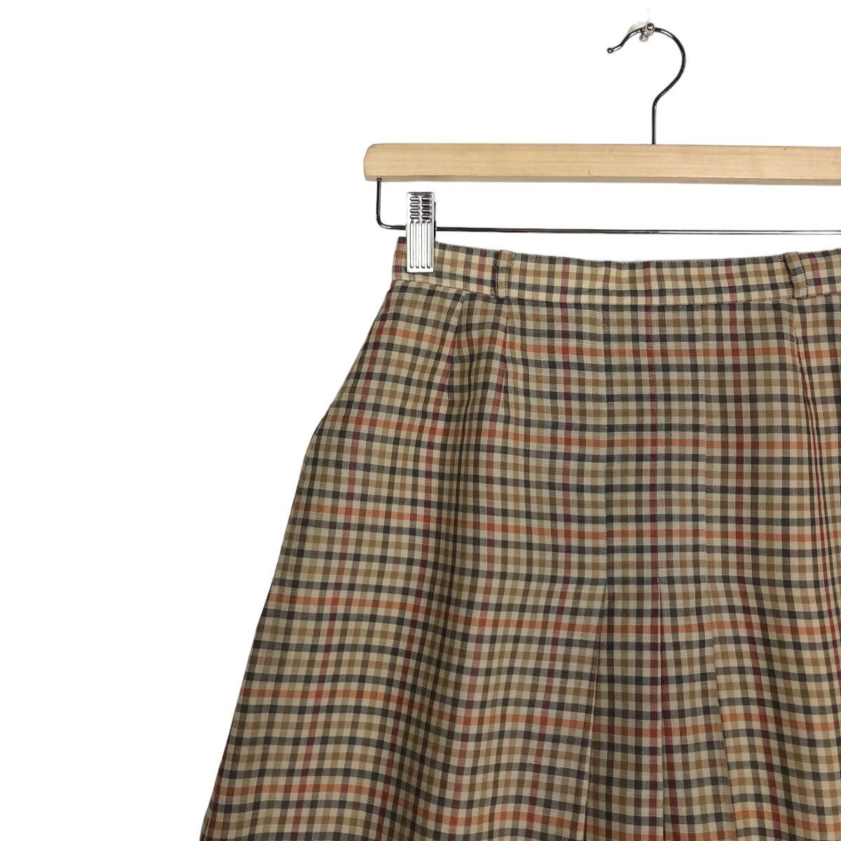 Burberry 🔥90’s Vintage Burberrys Skirt Nova Check Design Size 26" / US 2 / IT 38 - 6 Thumbnail