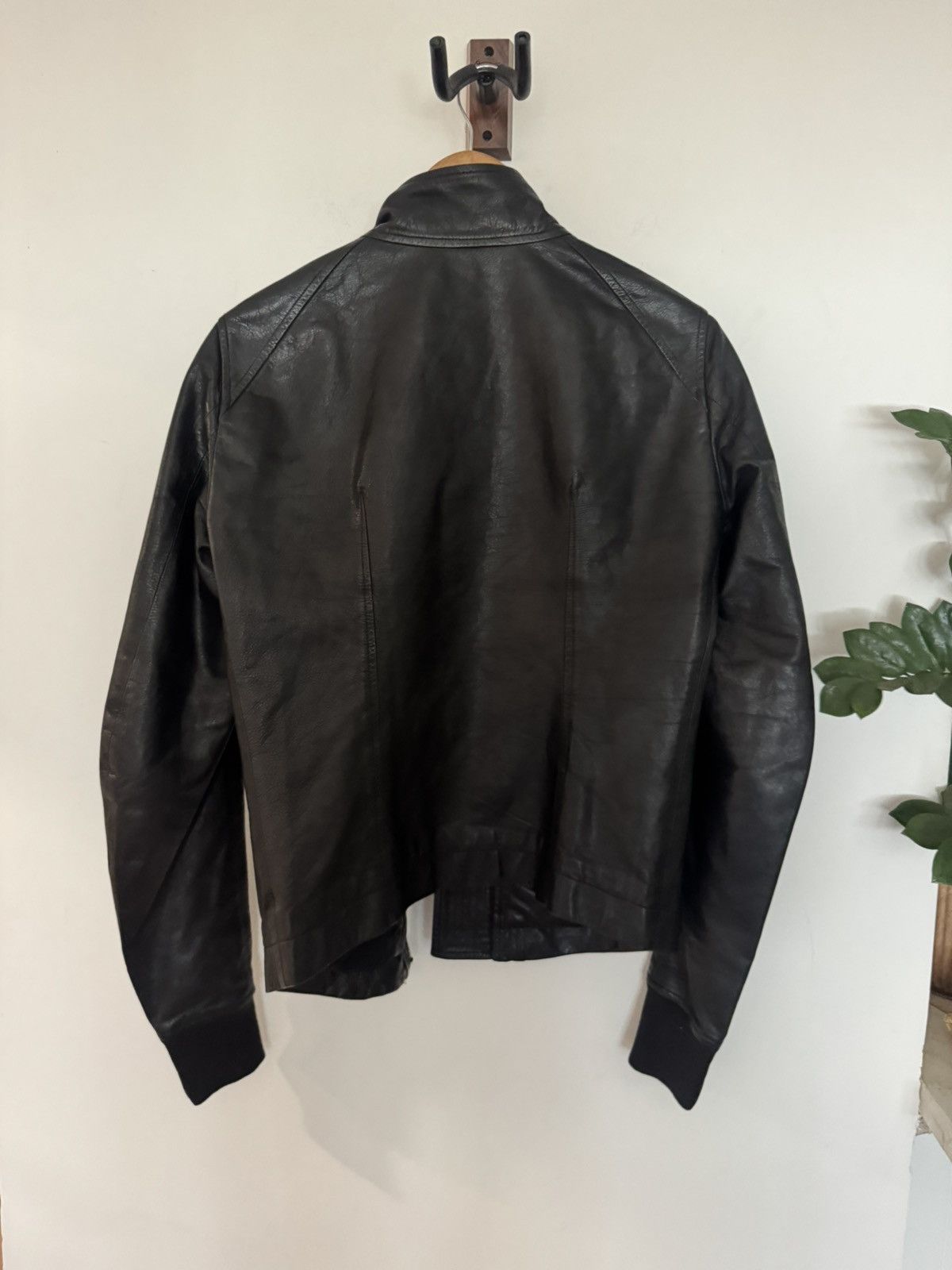 Rick Owens Olmar & Mirta Intarsia Leather Jacket 48 Size US M / EU 48-50 / 2 - 3 Thumbnail
