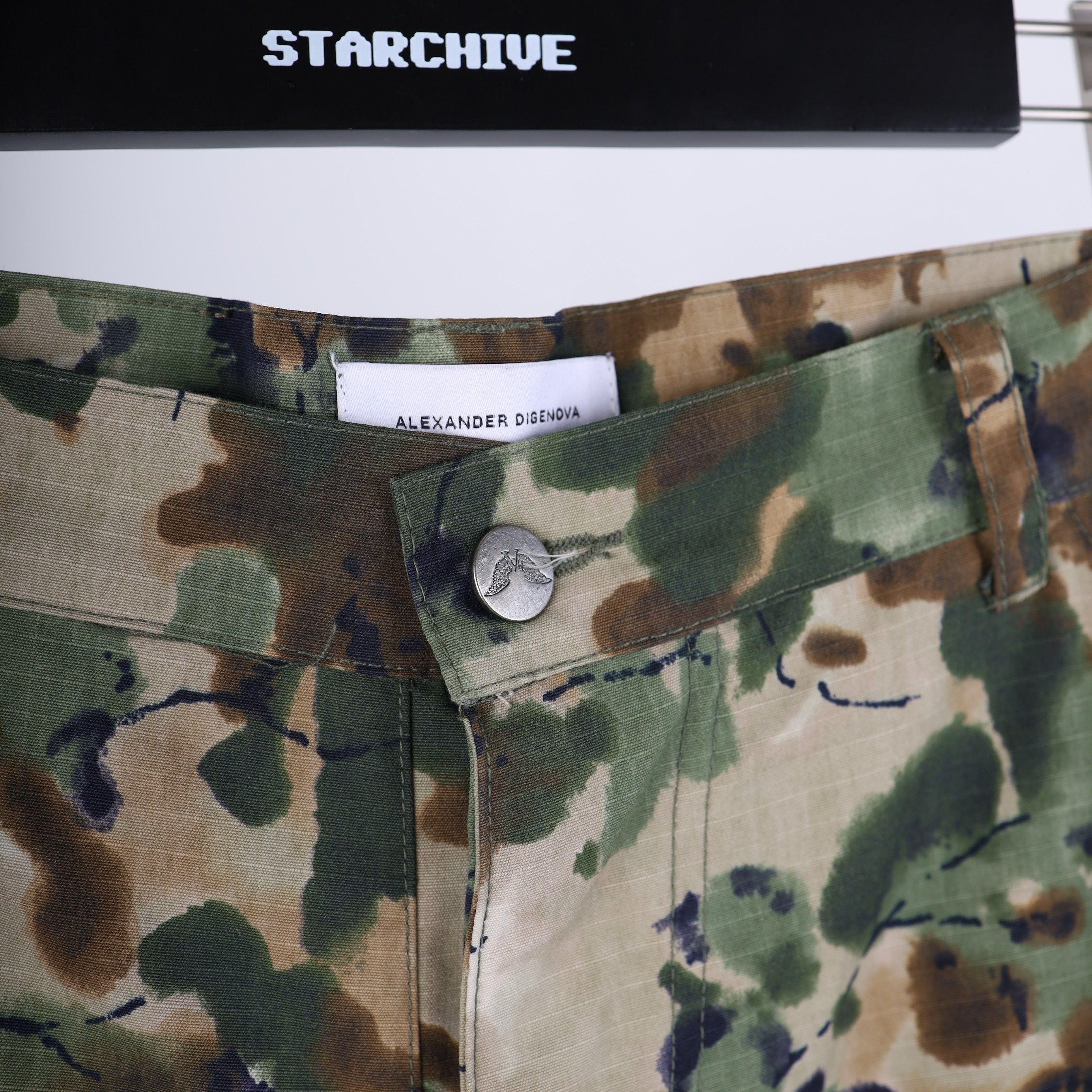 ALEXANDER DIGENOVA ALEXANDER DIGENOVA CAMO RIPSTOP PANTS Size US 36 / EU 52 - 3 Thumbnail