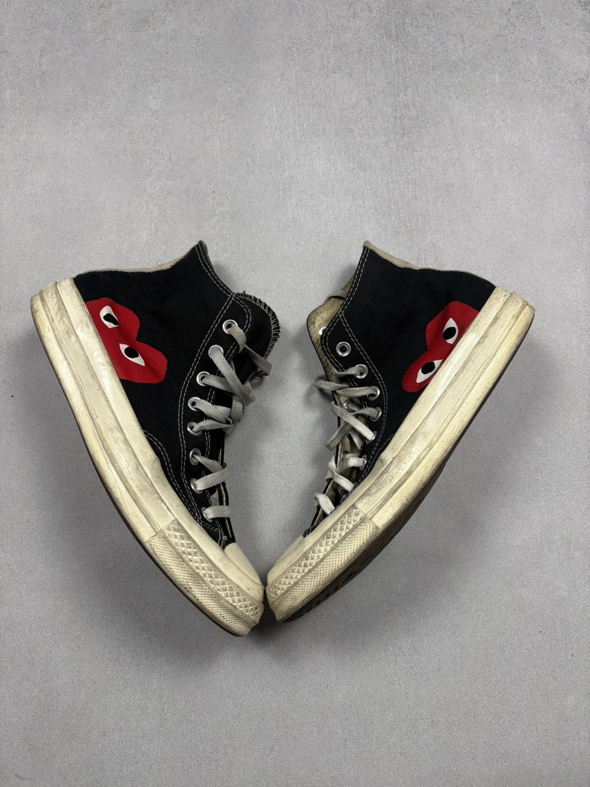 Comme des Garcons Comme des Garcons Converse Hi Top Sneakers Chuck Taylor Size US 7 / EU 40 - 1 Thumbnail