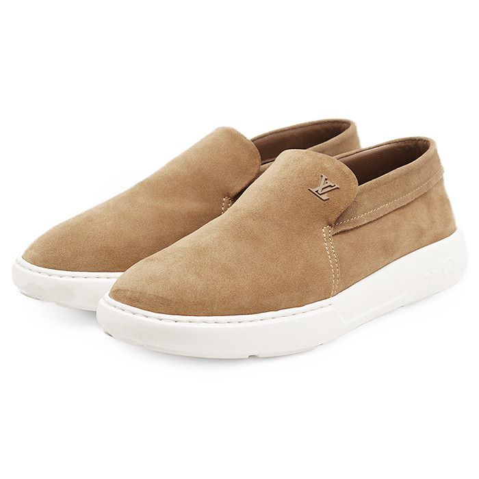 Louis Vuitton Louis Vuitton Louis Vuitton Pacific Line Suede Loafer Leather Shoes DUTY FREE for USA Size ONE SIZE - 1 Thumbnail